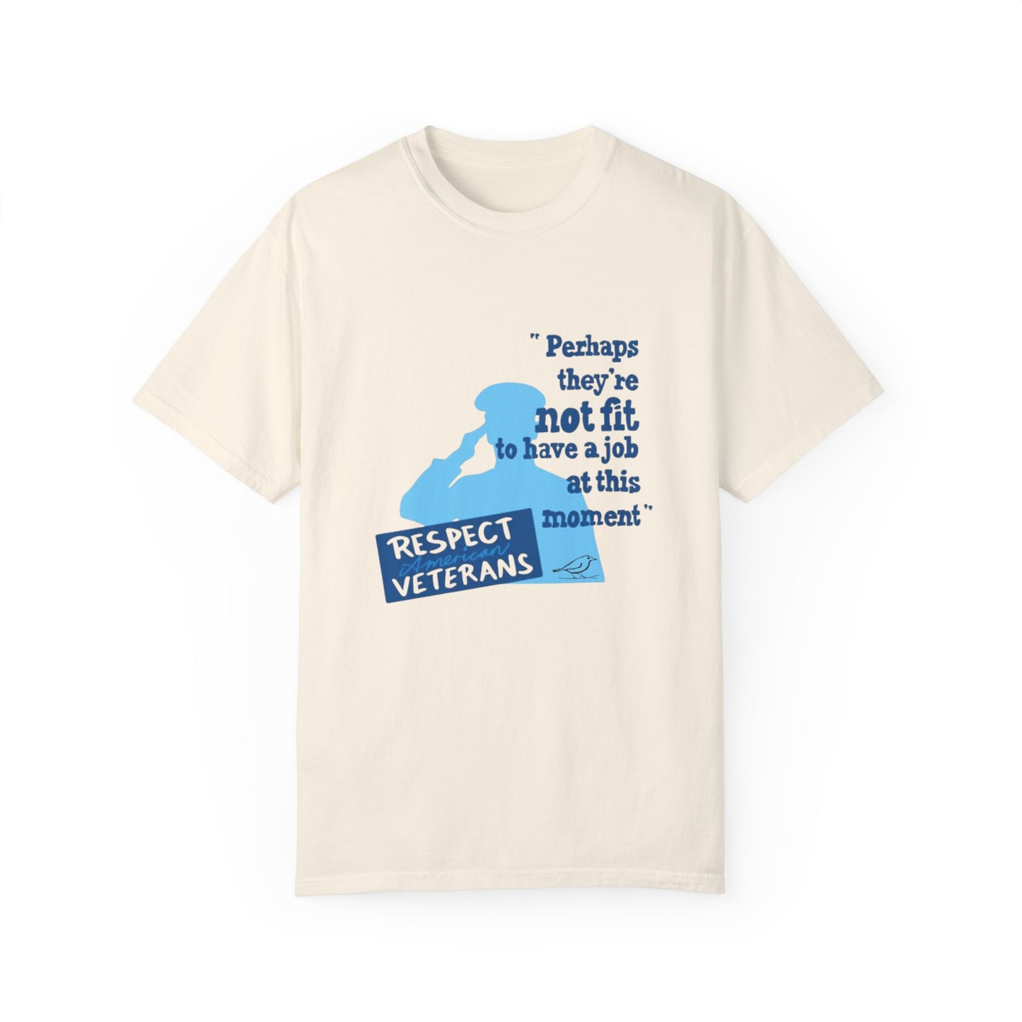 T-Shirt - Unisex Garment-Dyed Tee for Patriotic Support