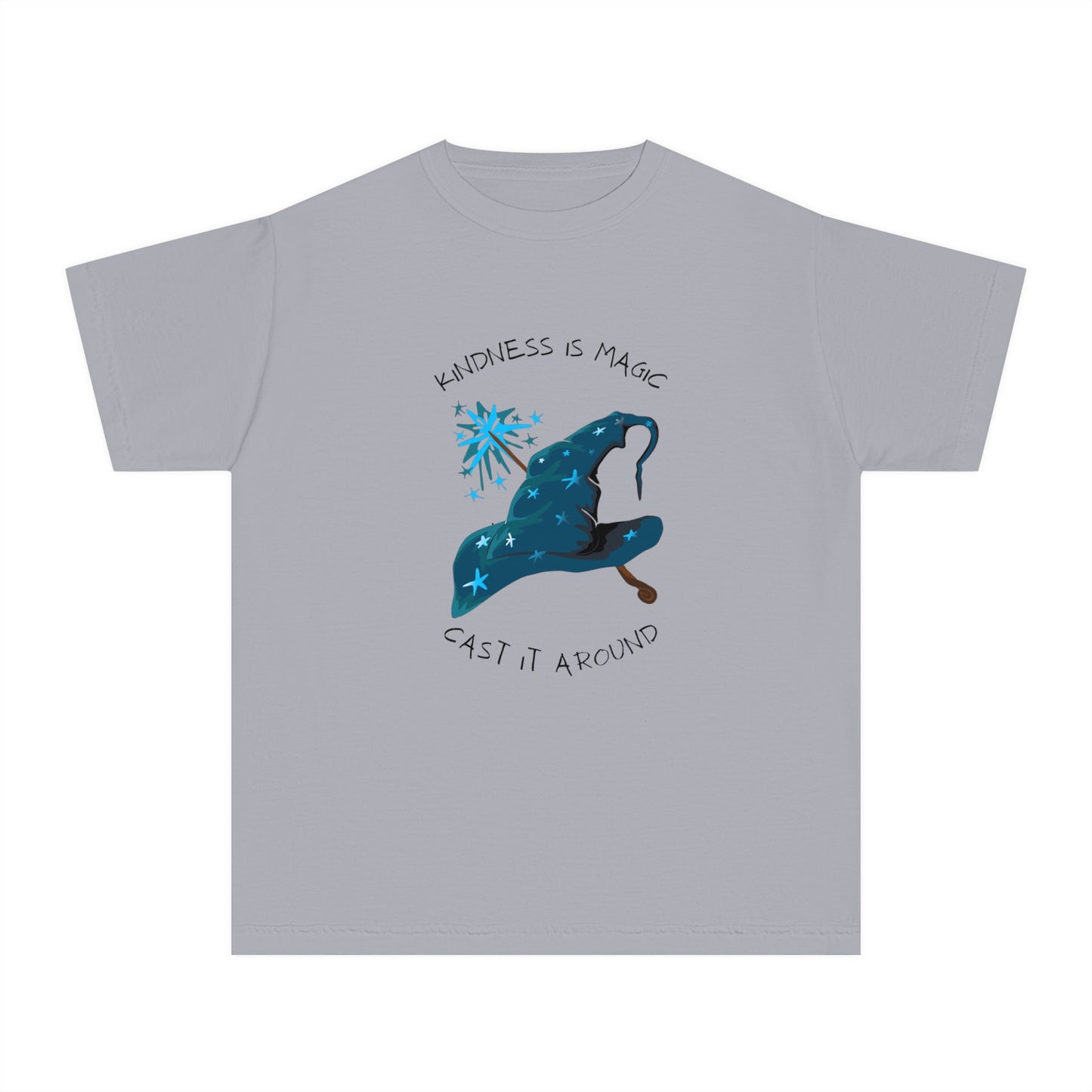 Youth Midweight Tee - 'Kindness is Magic' Enchanted Shirt for Kids
