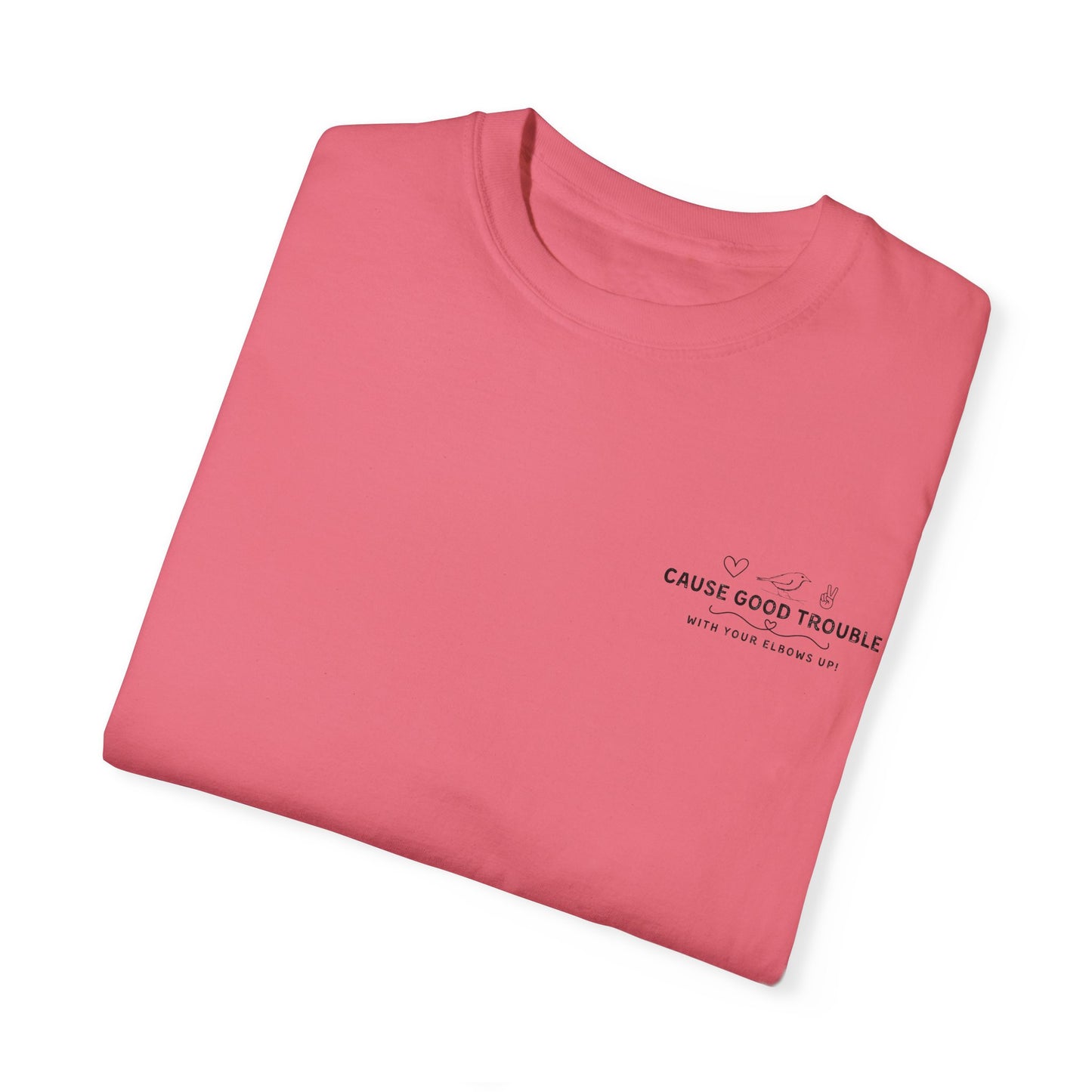 T-Shirt – "Cause Good Trouble" & Harvard Graphic