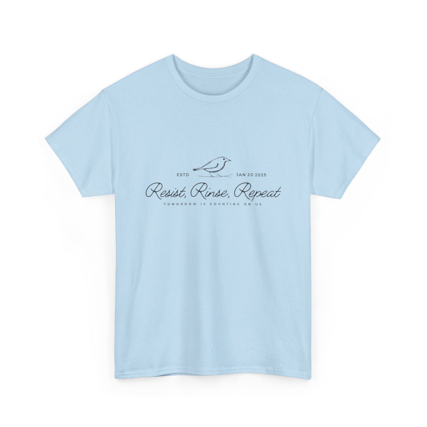 Resist Rinse Repeat Logo Tee