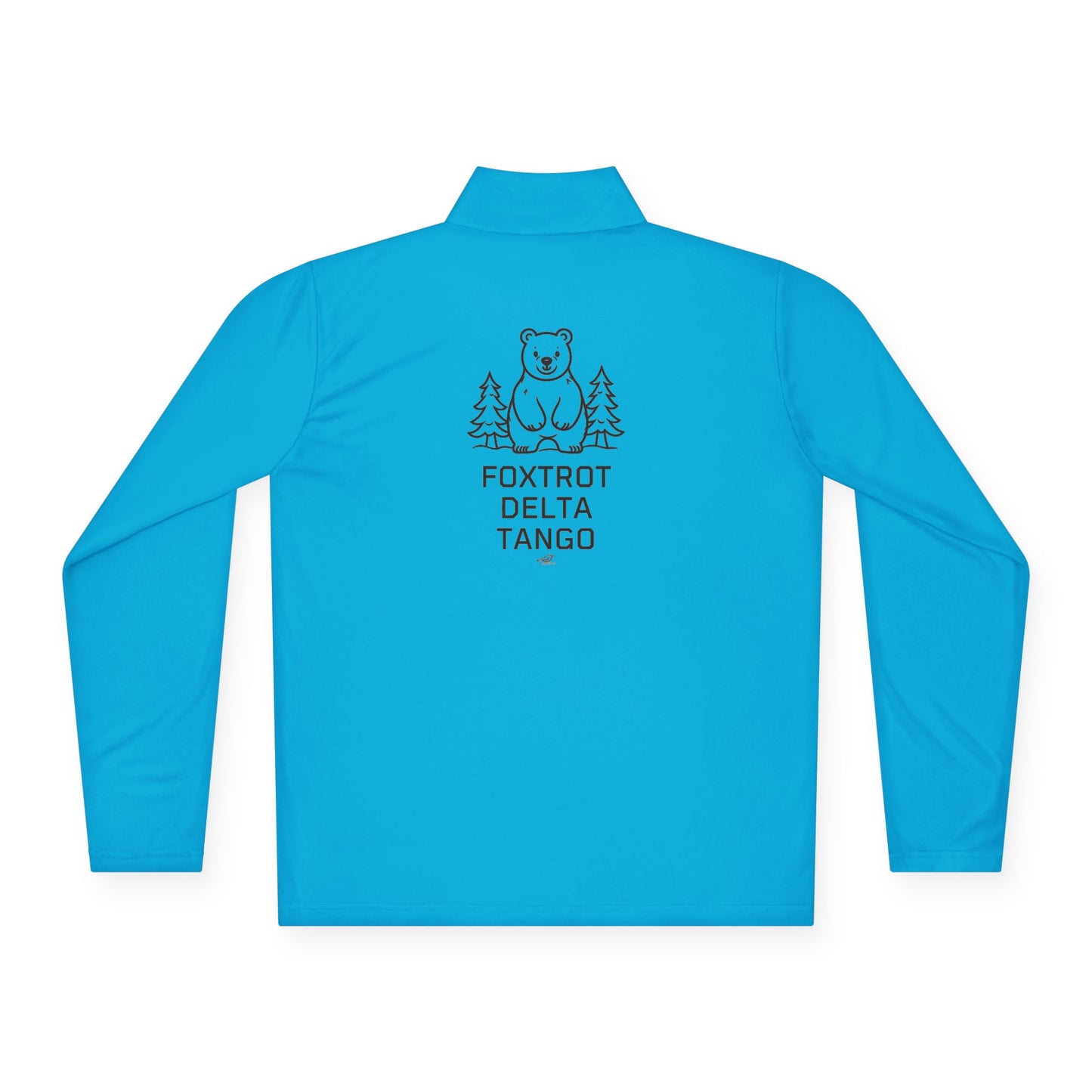 Custom Unisex Quarter-Zip Pullover - FDT Bear