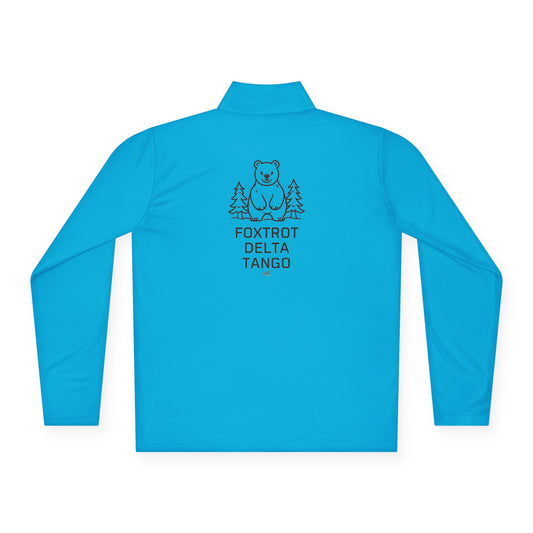 Custom Unisex Quarter-Zip Pullover - FDT Bear