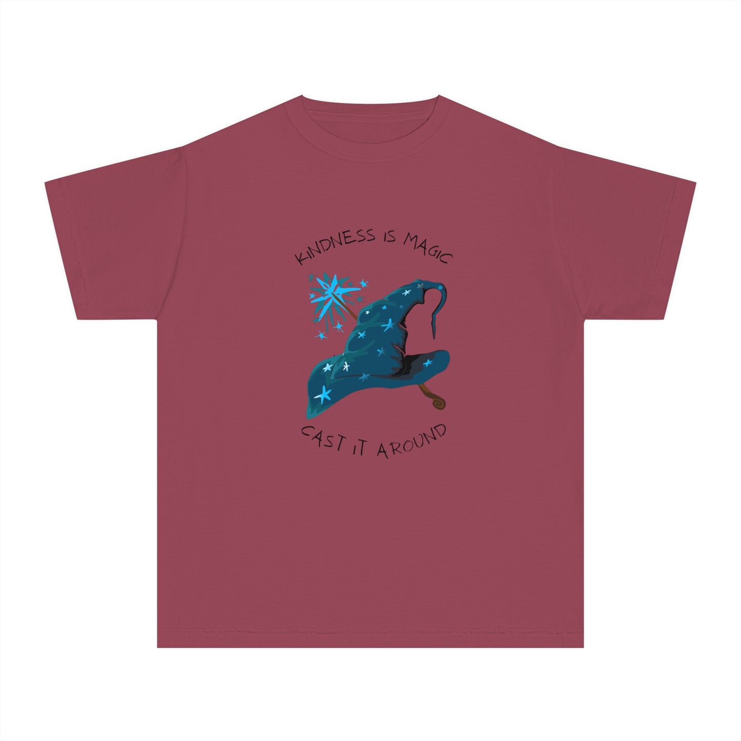 Youth Midweight Tee - 'Kindness is Magic' Enchanted Shirt for Kids