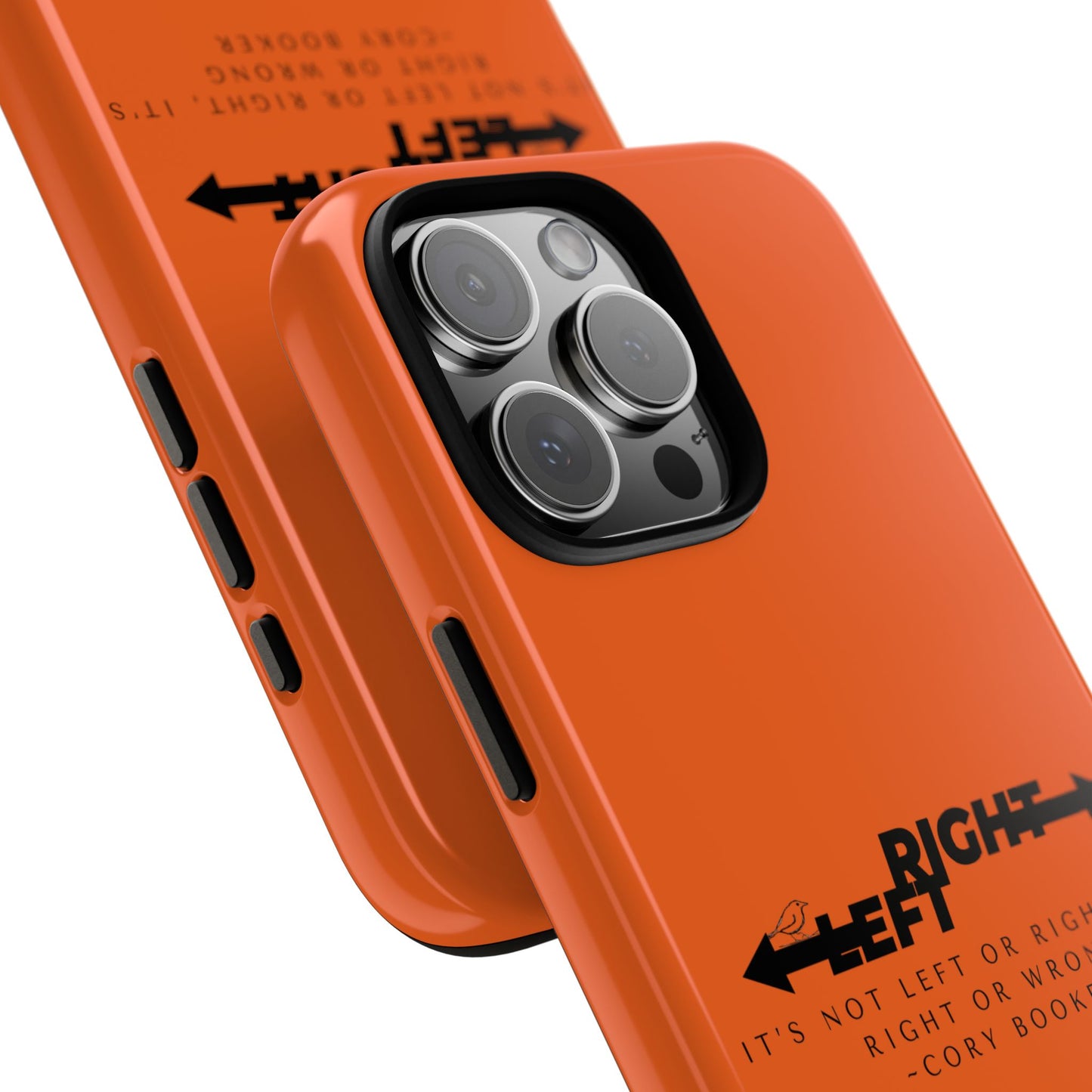 Phone Case - Right or Wrong Quote by Cory Booker