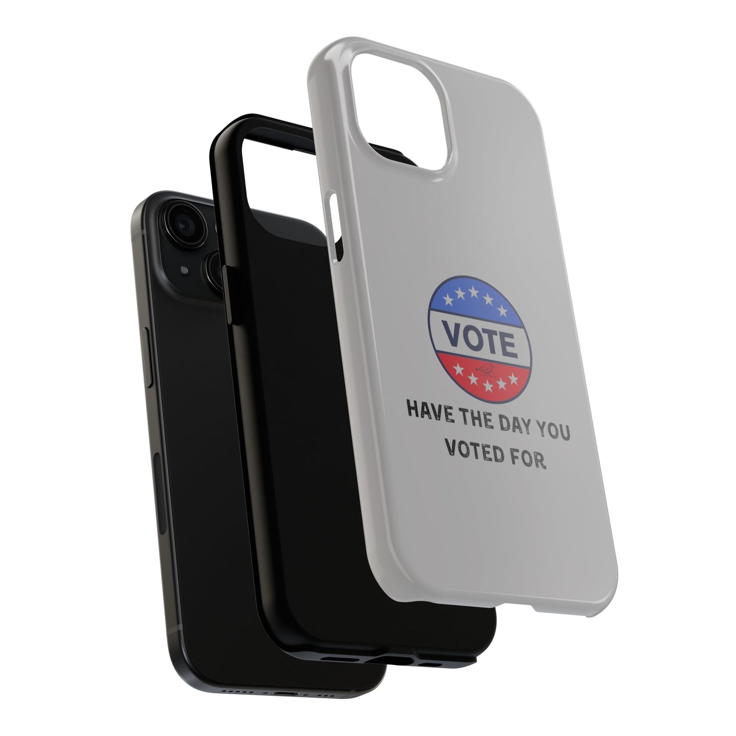 Vote-Themed Tough Phone Case | Stylish & Durable | Perfect for a Subtle polite message.