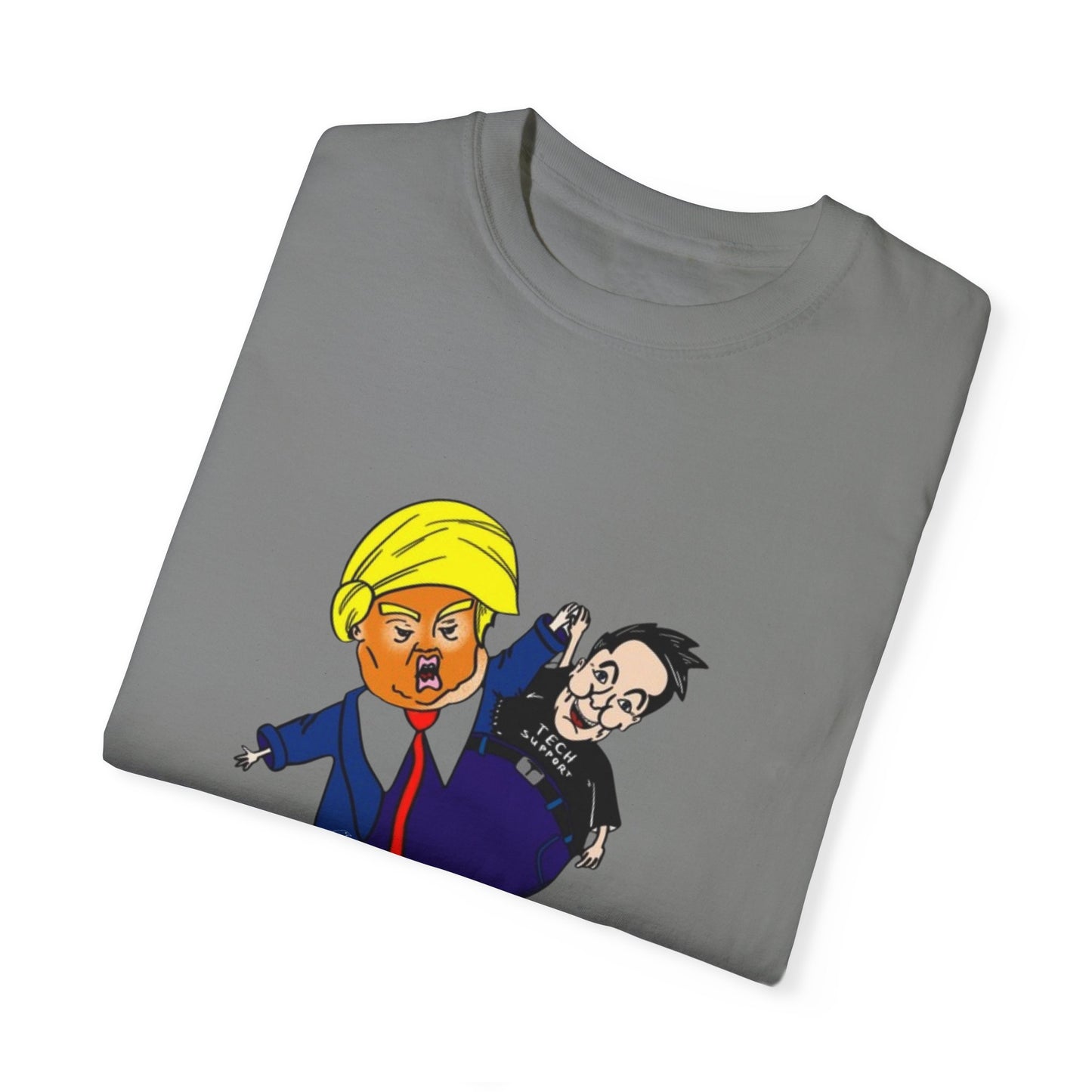 T-Shirt | Cartoon Style for Political Humor Lovers