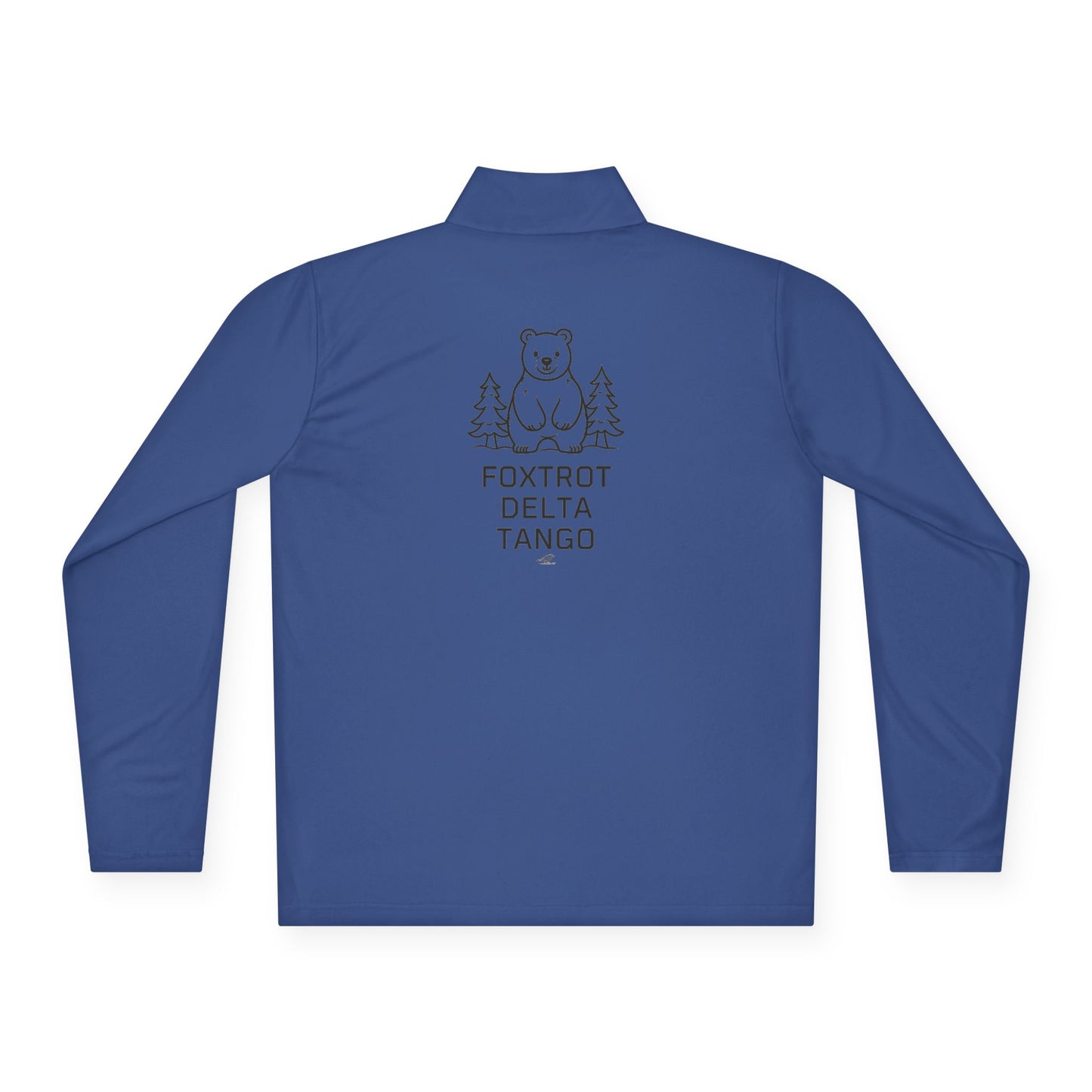 Custom Unisex Quarter-Zip Pullover - FDT Bear