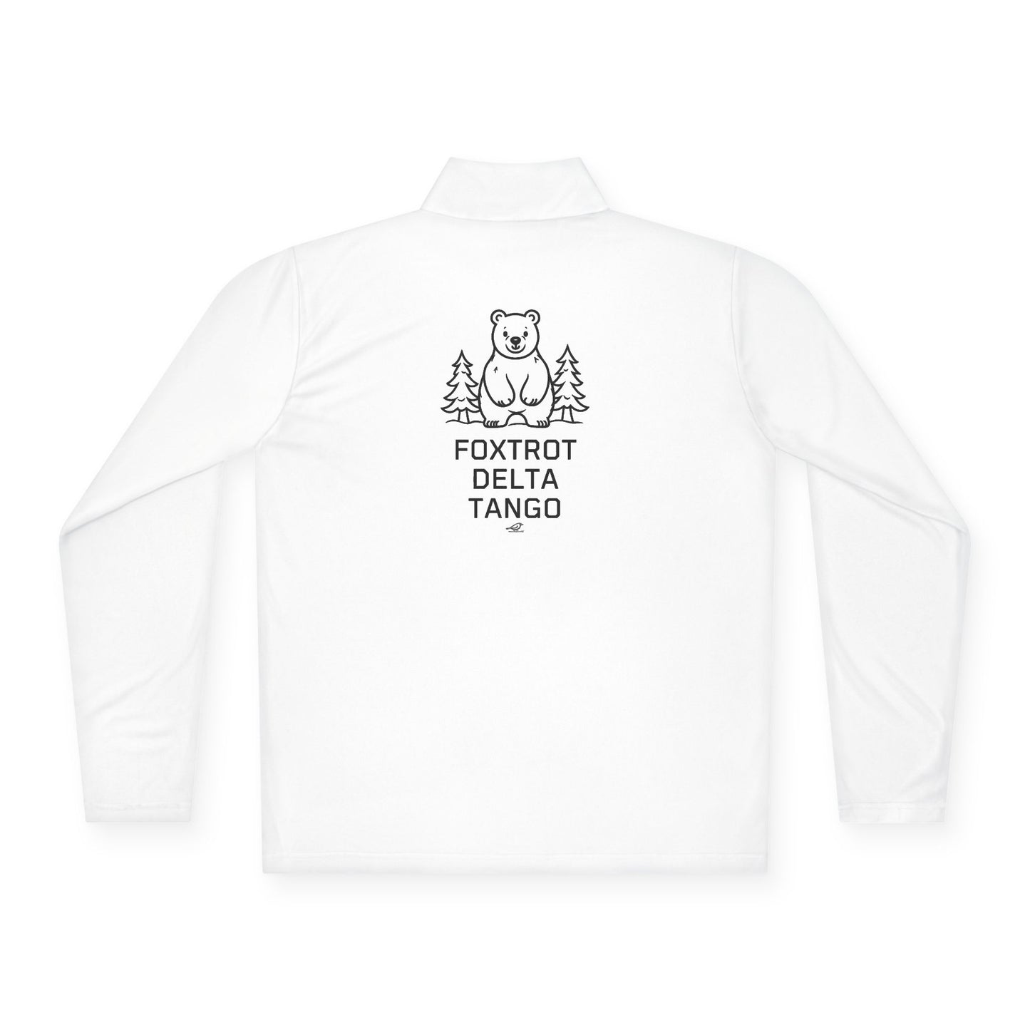 Custom Unisex Quarter-Zip Pullover - FDT Bear