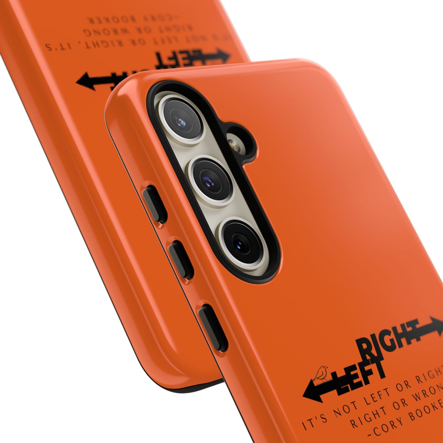 Phone Case - Right or Wrong Quote by Cory Booker
