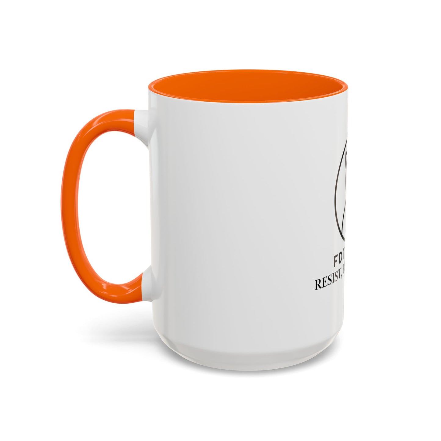 Inspirational Accent Coffee Mug - Resist, Rinse, Repeat (11oz & 15oz)