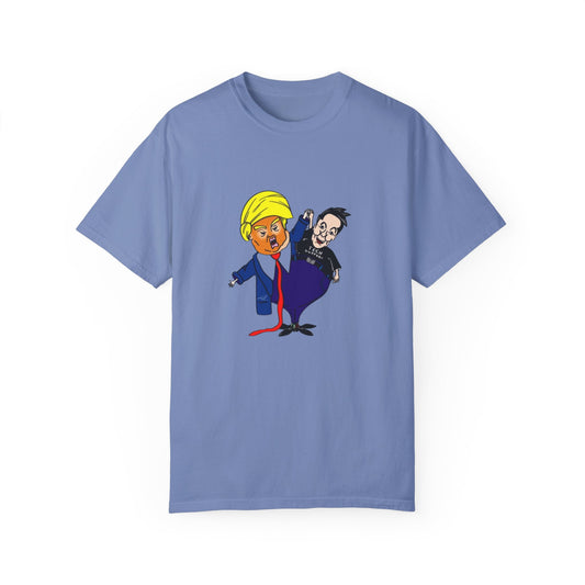 T-Shirt | Cartoon Style for Political Humor Lovers