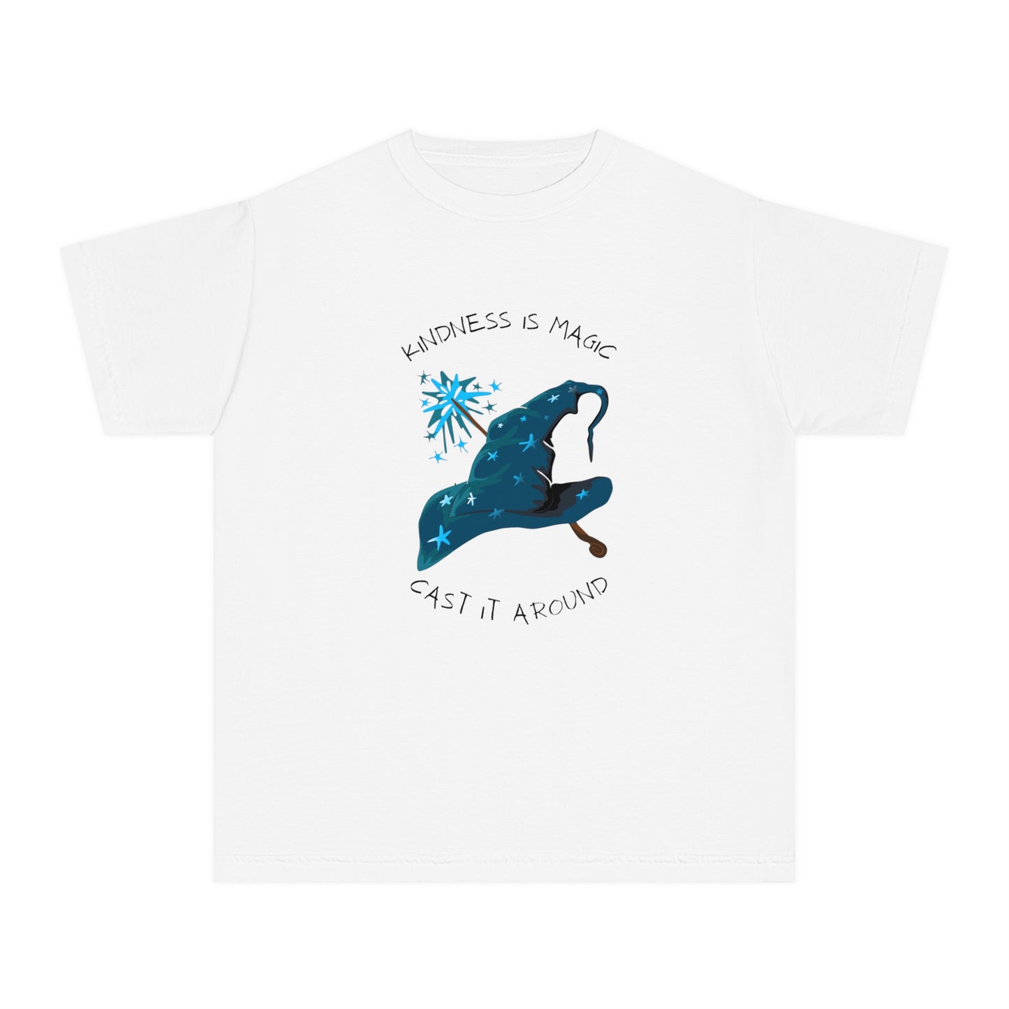 Youth Midweight Tee - 'Kindness is Magic' Enchanted Shirt for Kids