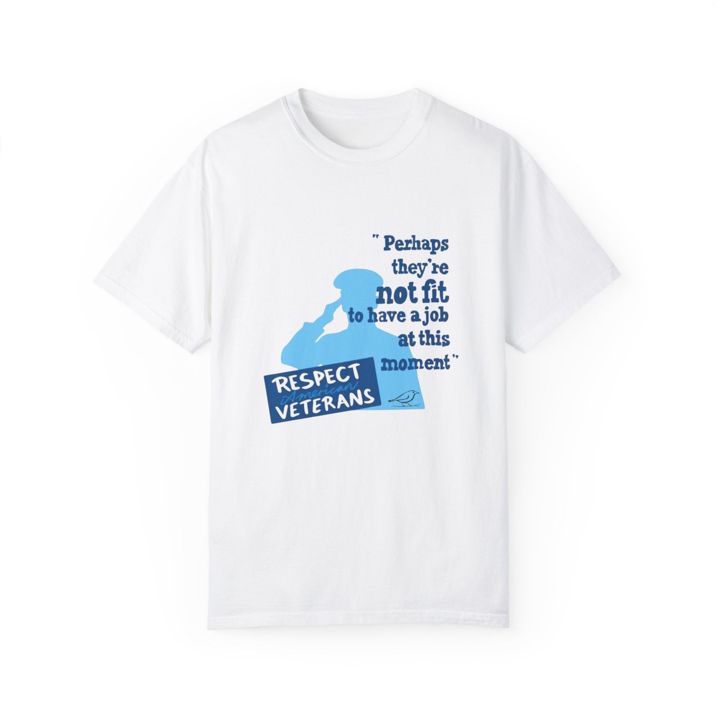 T-Shirt - Unisex Garment-Dyed Tee for Patriotic Support