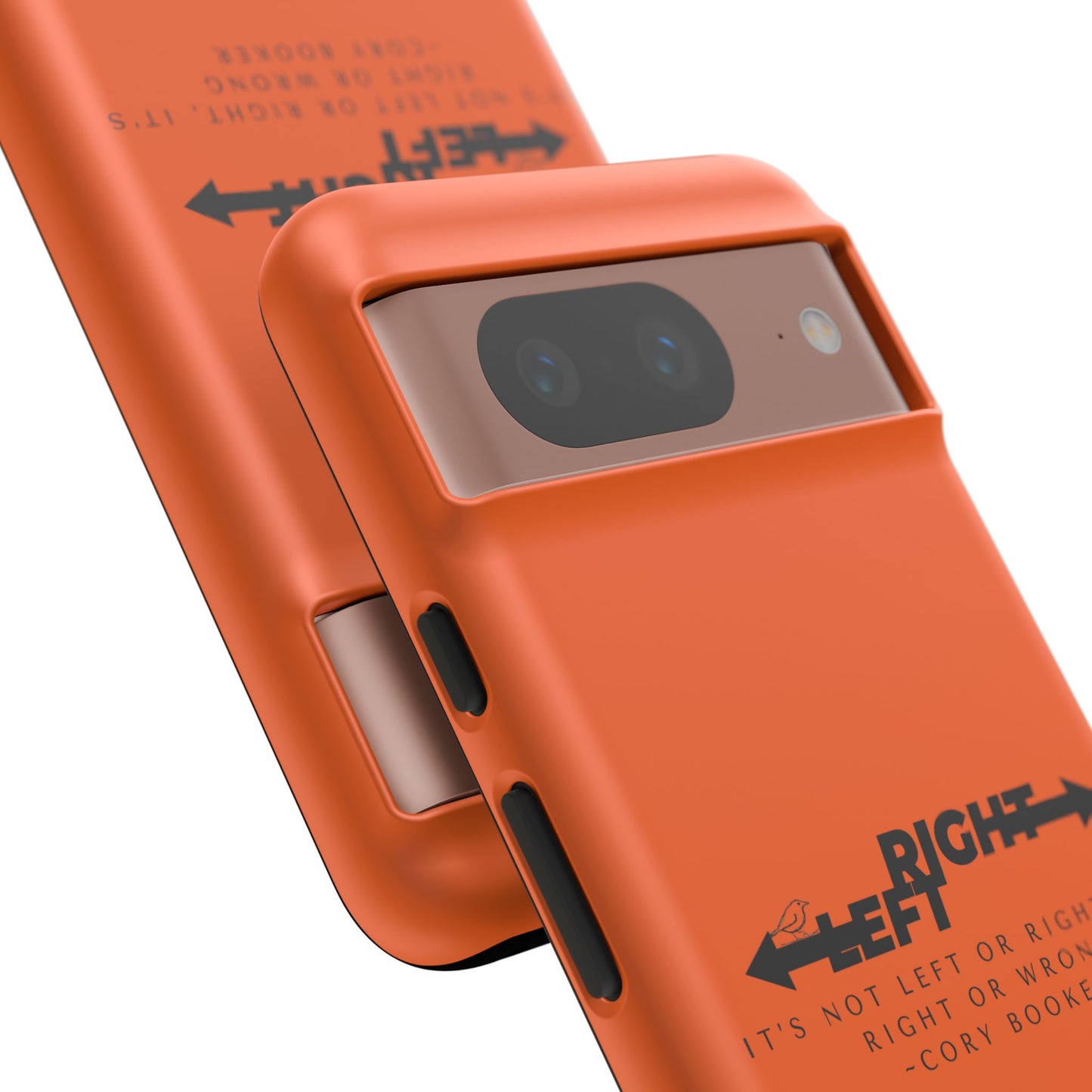 Phone Case - Right or Wrong Quote by Cory Booker