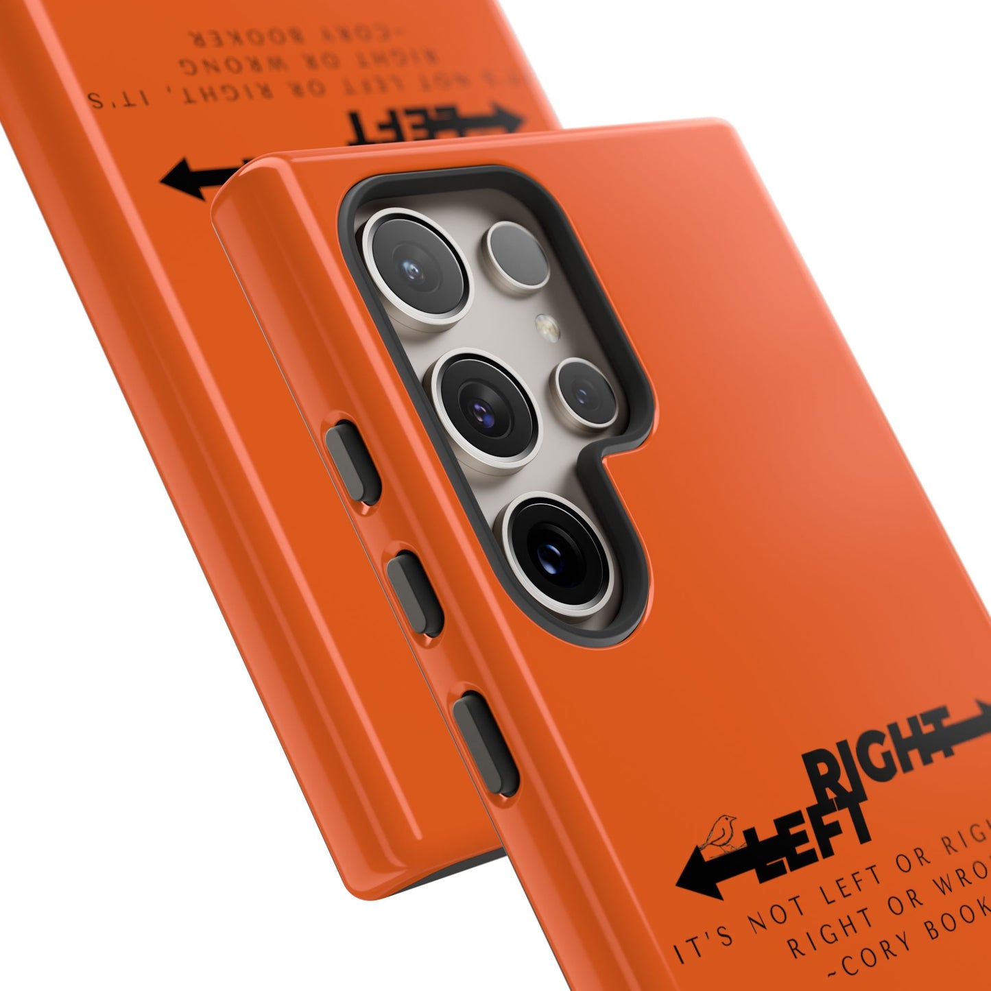 Phone Case - Right or Wrong Quote by Cory Booker