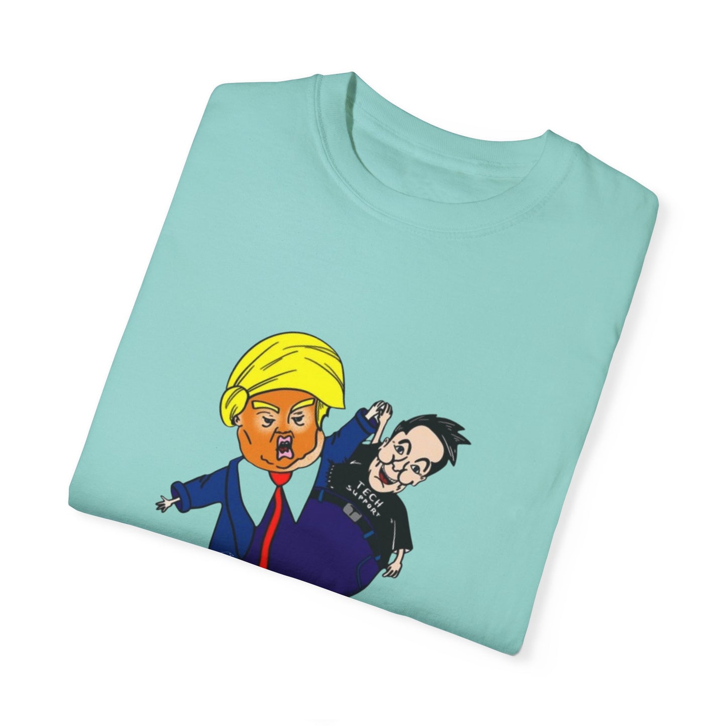 T-Shirt | Cartoon Style for Political Humor Lovers