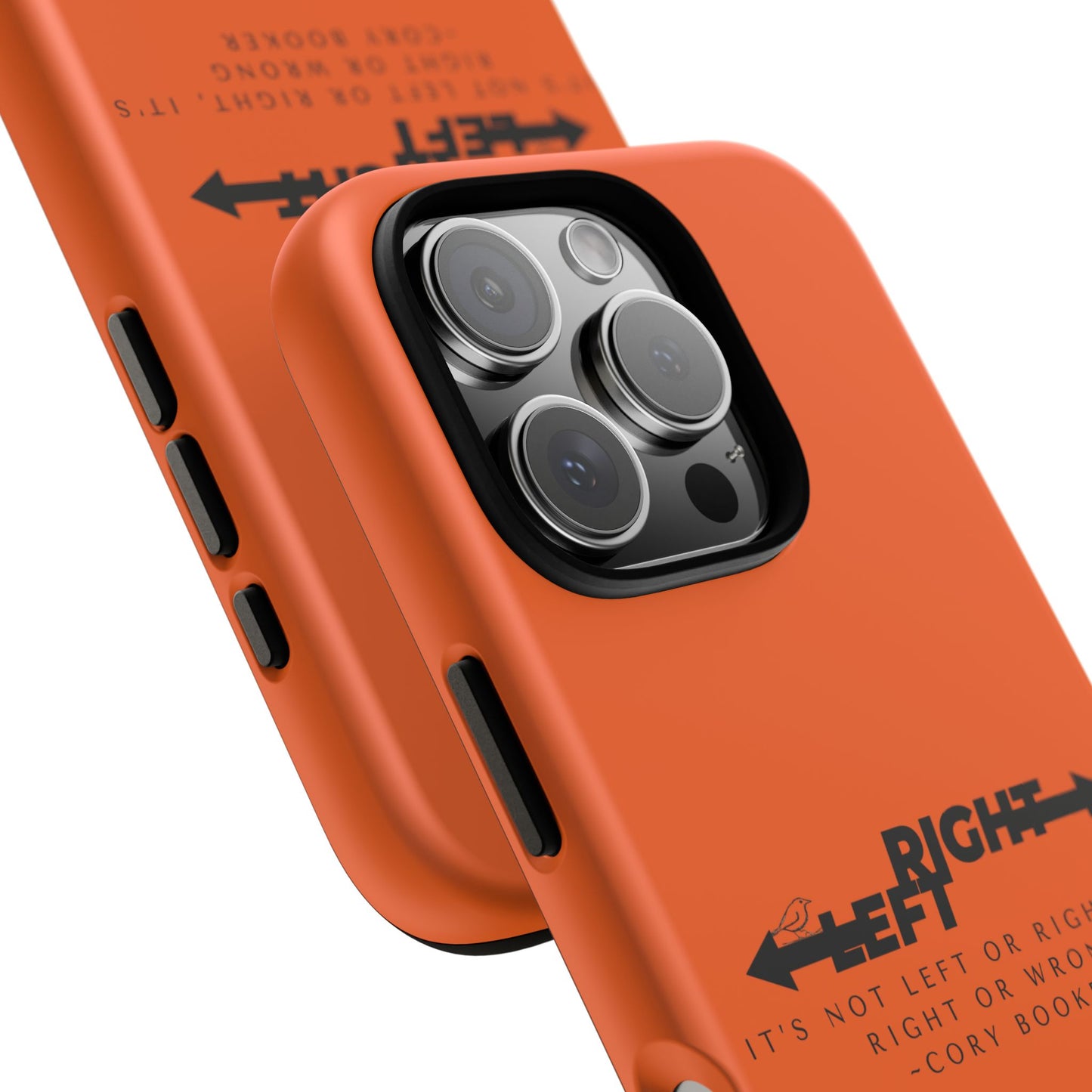 Phone Case - Right or Wrong Quote by Cory Booker