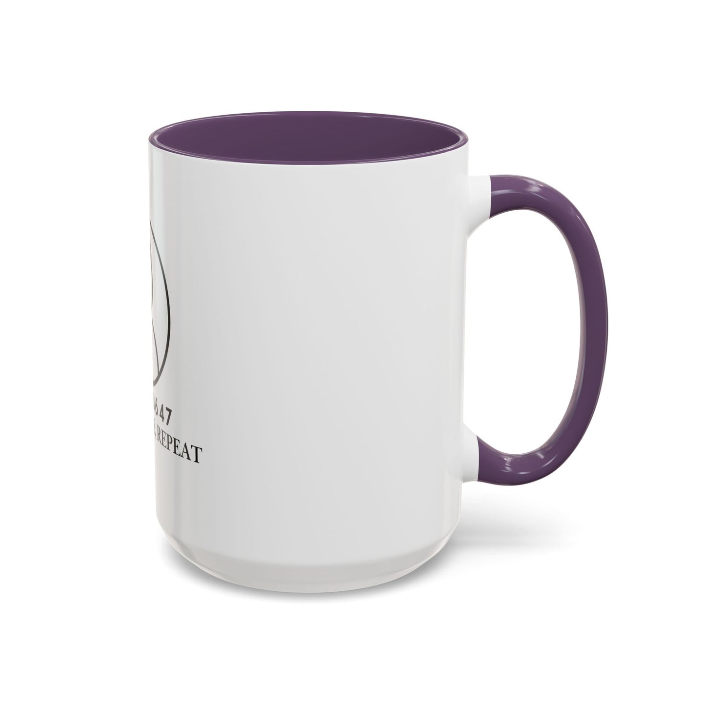 Inspirational Accent Coffee Mug - Resist, Rinse, Repeat (11oz & 15oz)