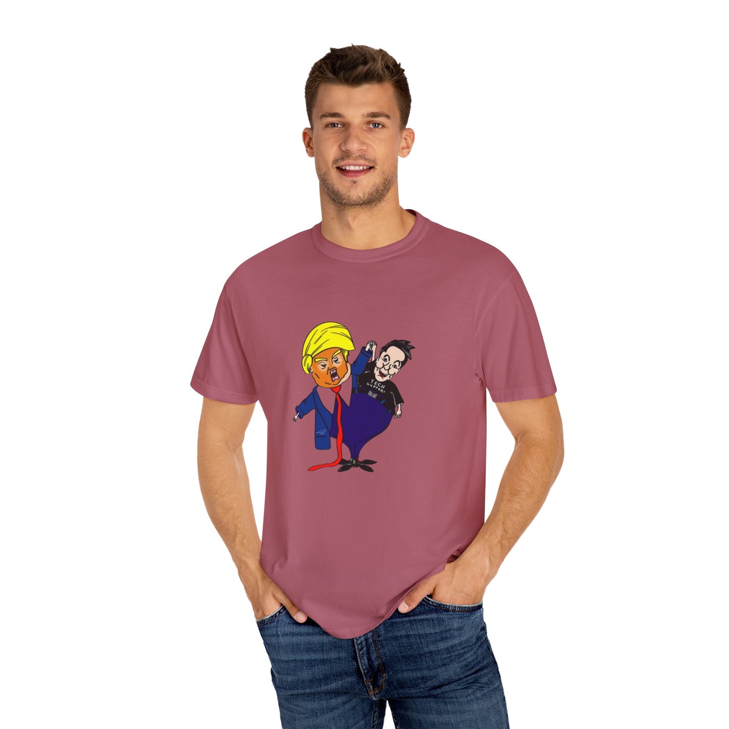 T-Shirt | Cartoon Style for Political Humor Lovers