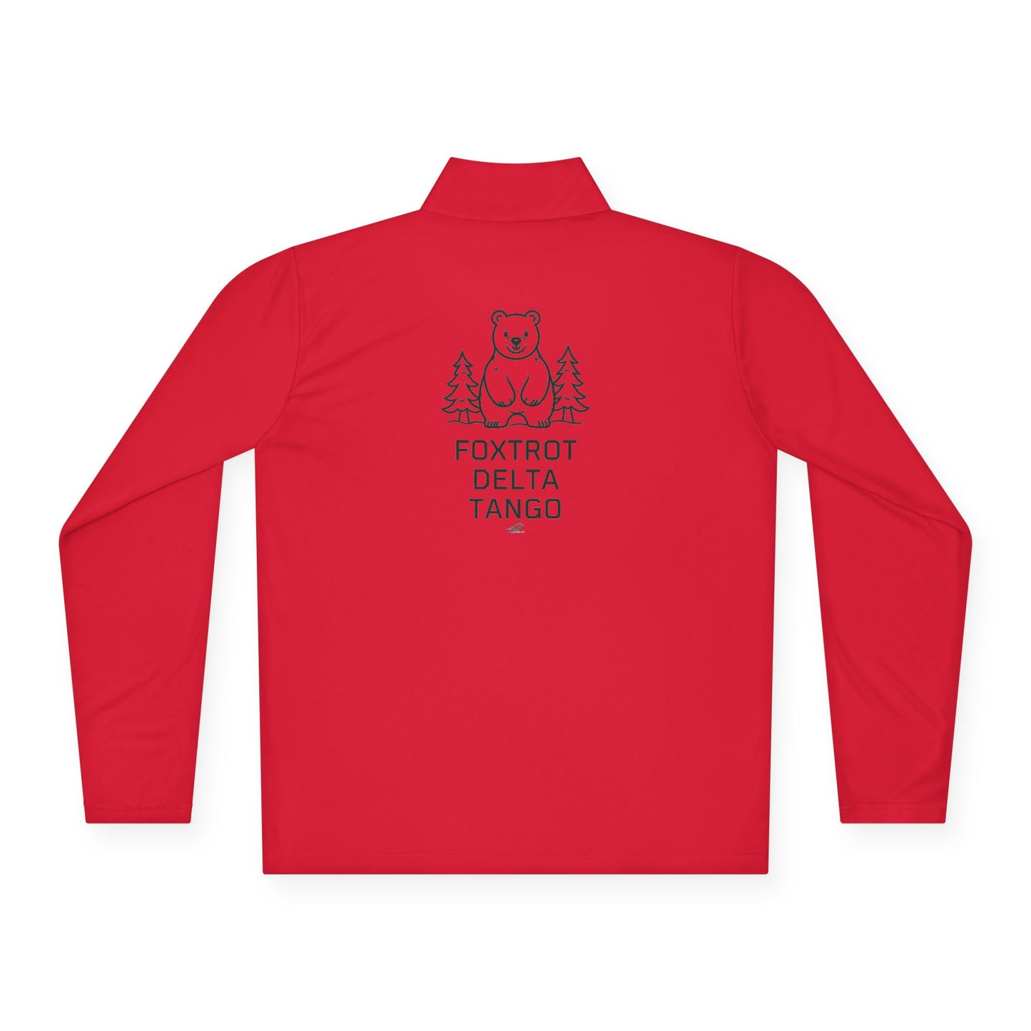 Custom Unisex Quarter-Zip Pullover - FDT Bear