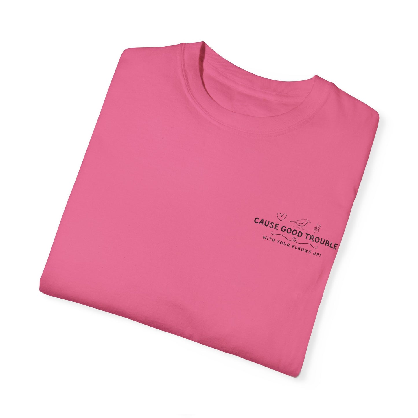 T-Shirt – "Cause Good Trouble" & Harvard Graphic
