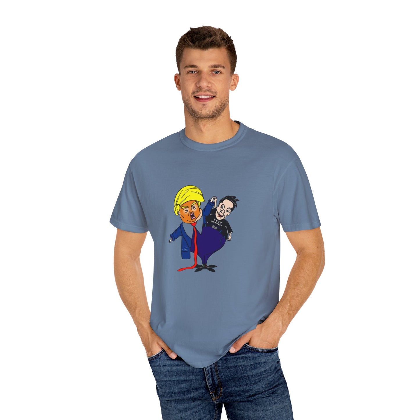 T-Shirt | Cartoon Style for Political Humor Lovers