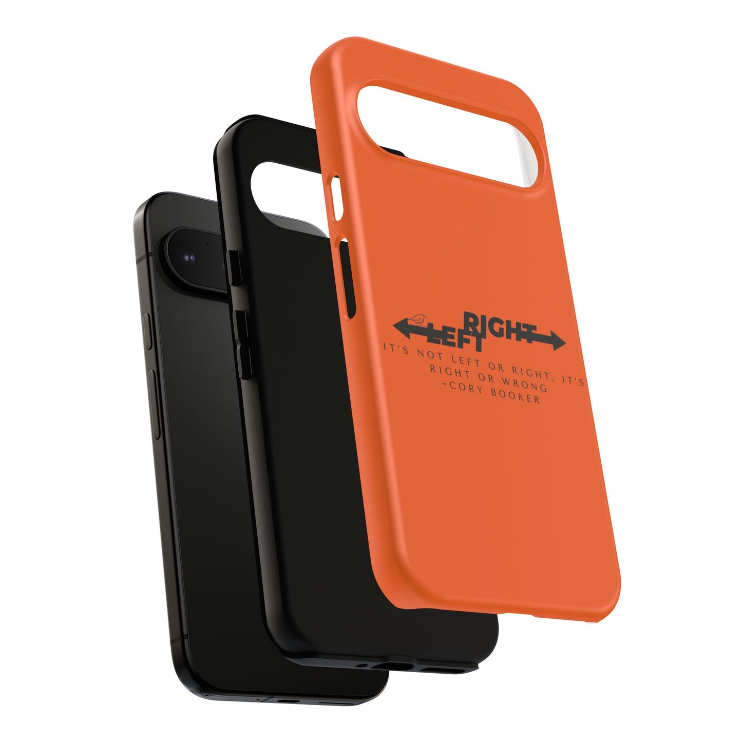 Phone Case - Right or Wrong Quote by Cory Booker