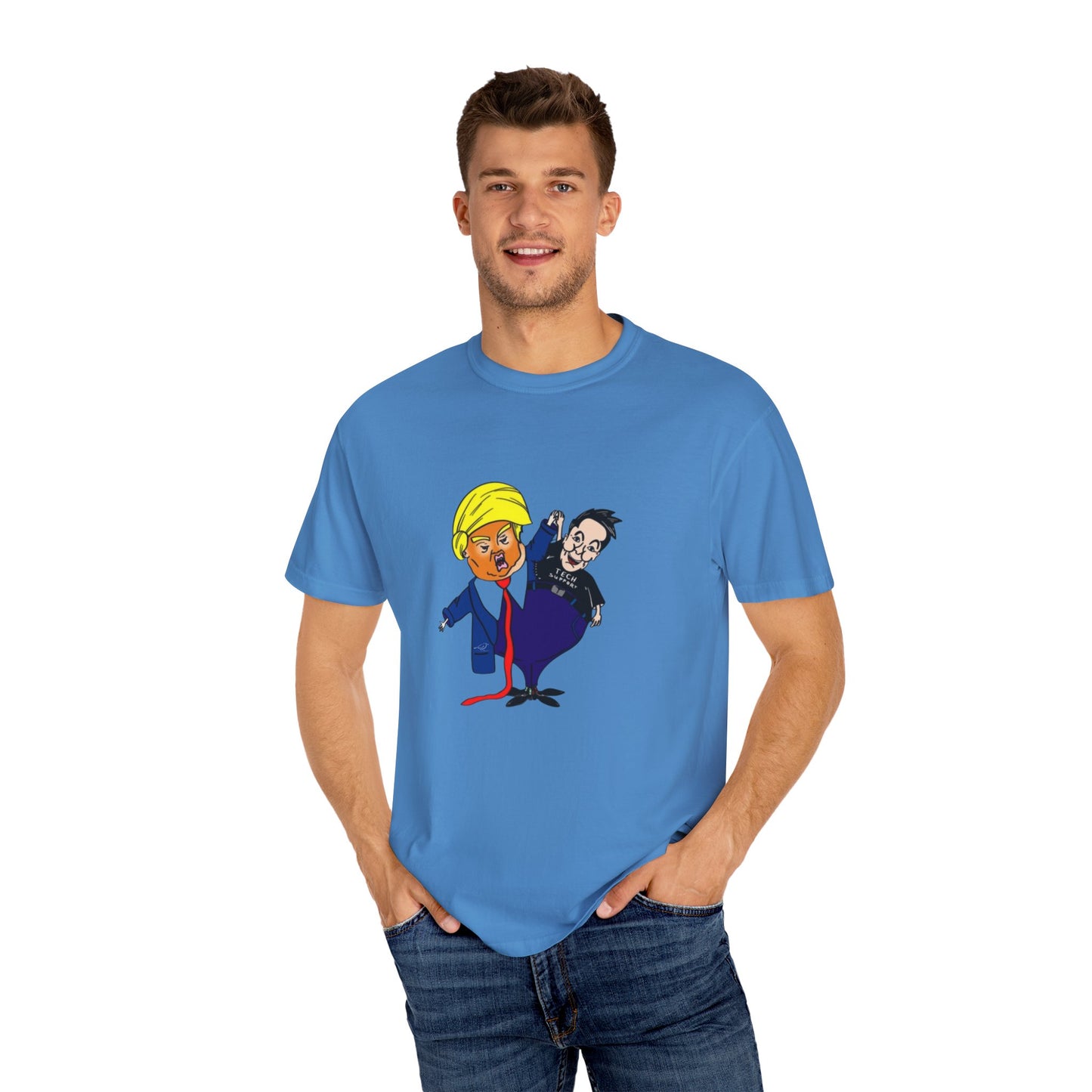 T-Shirt | Cartoon Style for Political Humor Lovers