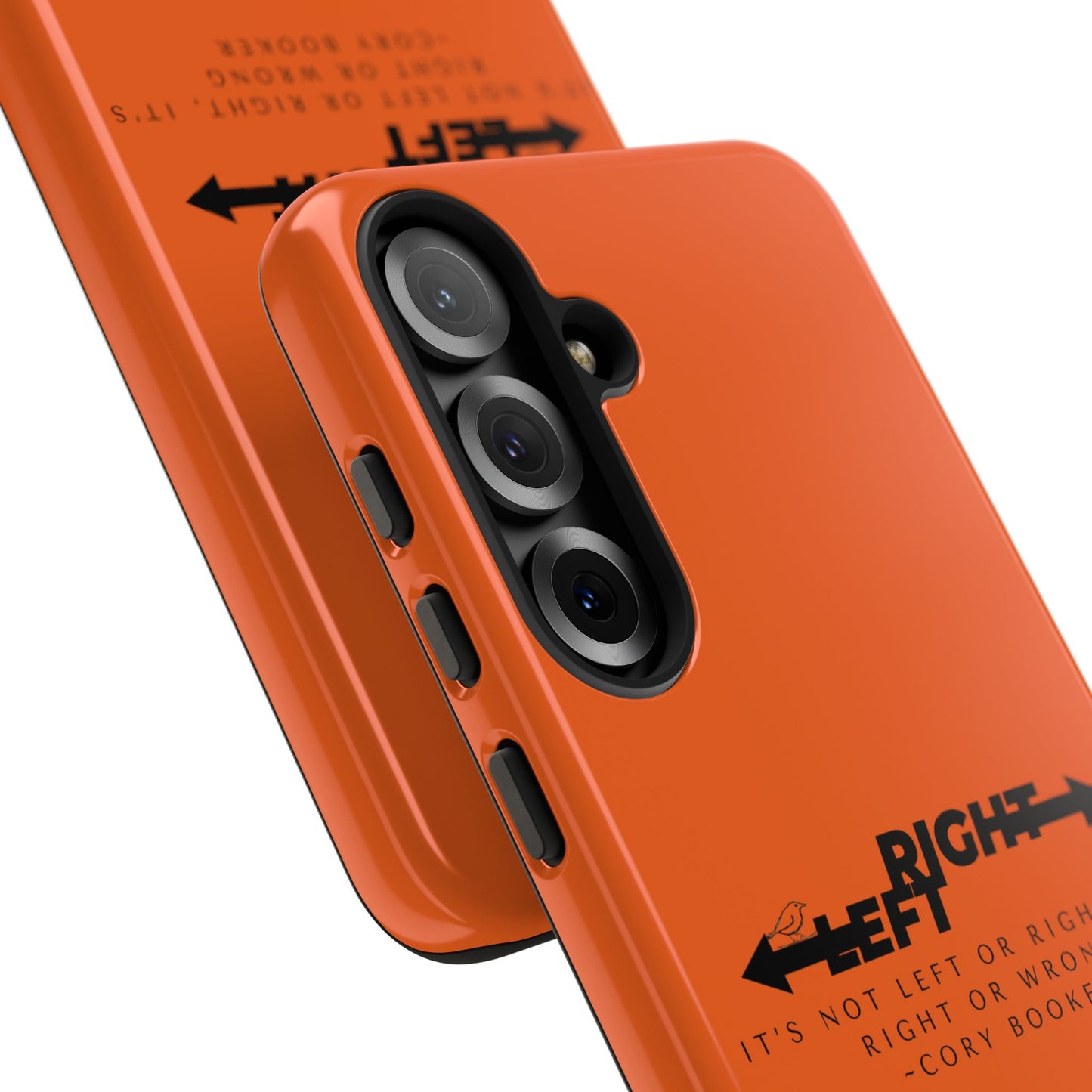 Phone Case - Right or Wrong Quote by Cory Booker