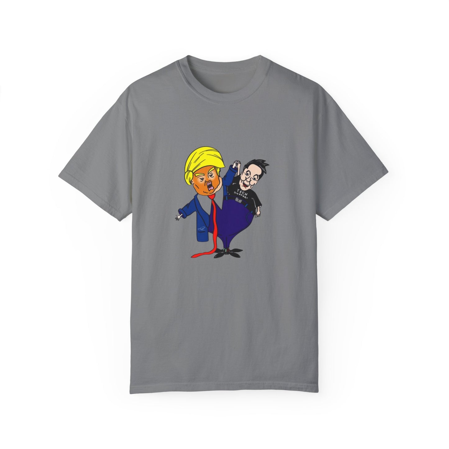 T-Shirt | Cartoon Style for Political Humor Lovers