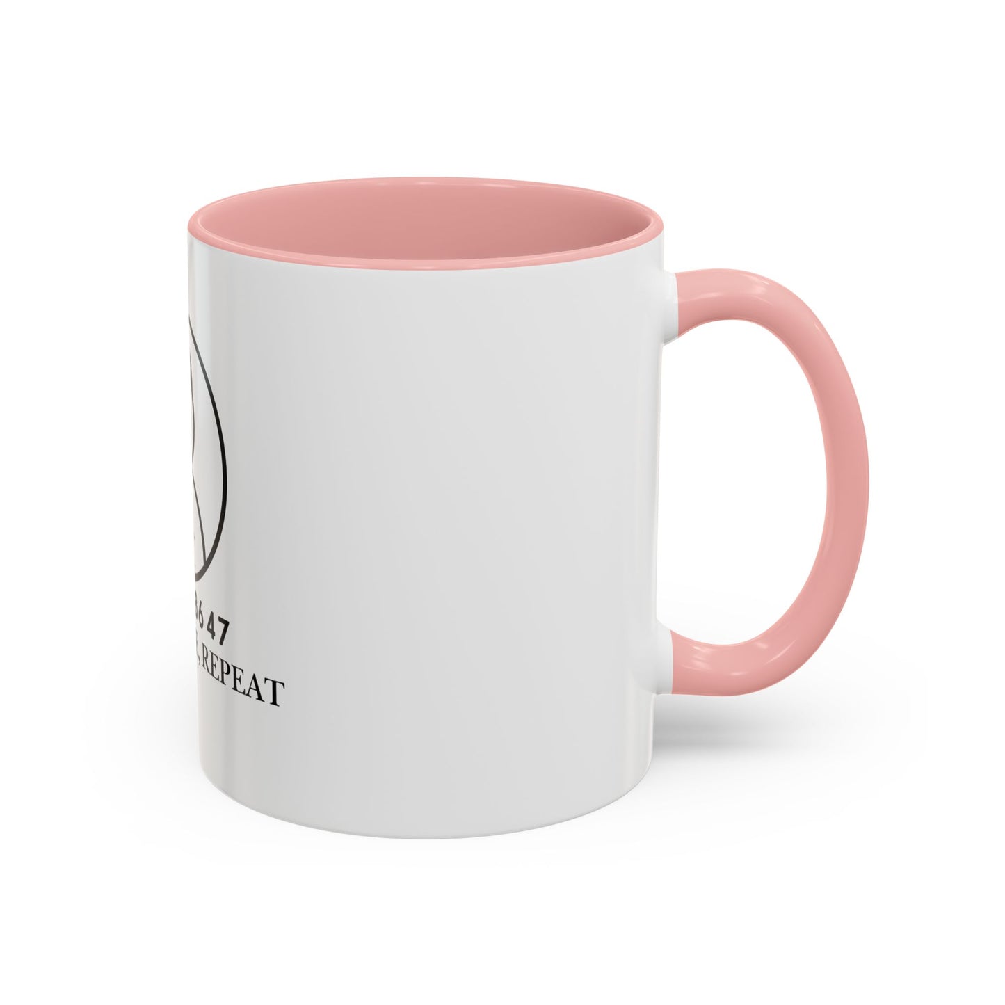Inspirational Accent Coffee Mug - Resist, Rinse, Repeat (11oz & 15oz)