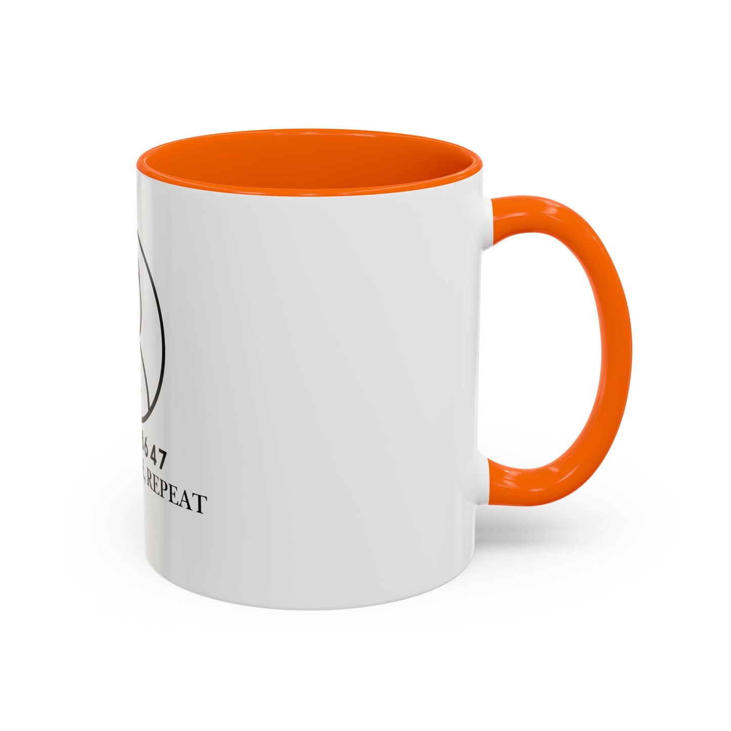 Inspirational Accent Coffee Mug - Resist, Rinse, Repeat (11oz & 15oz)