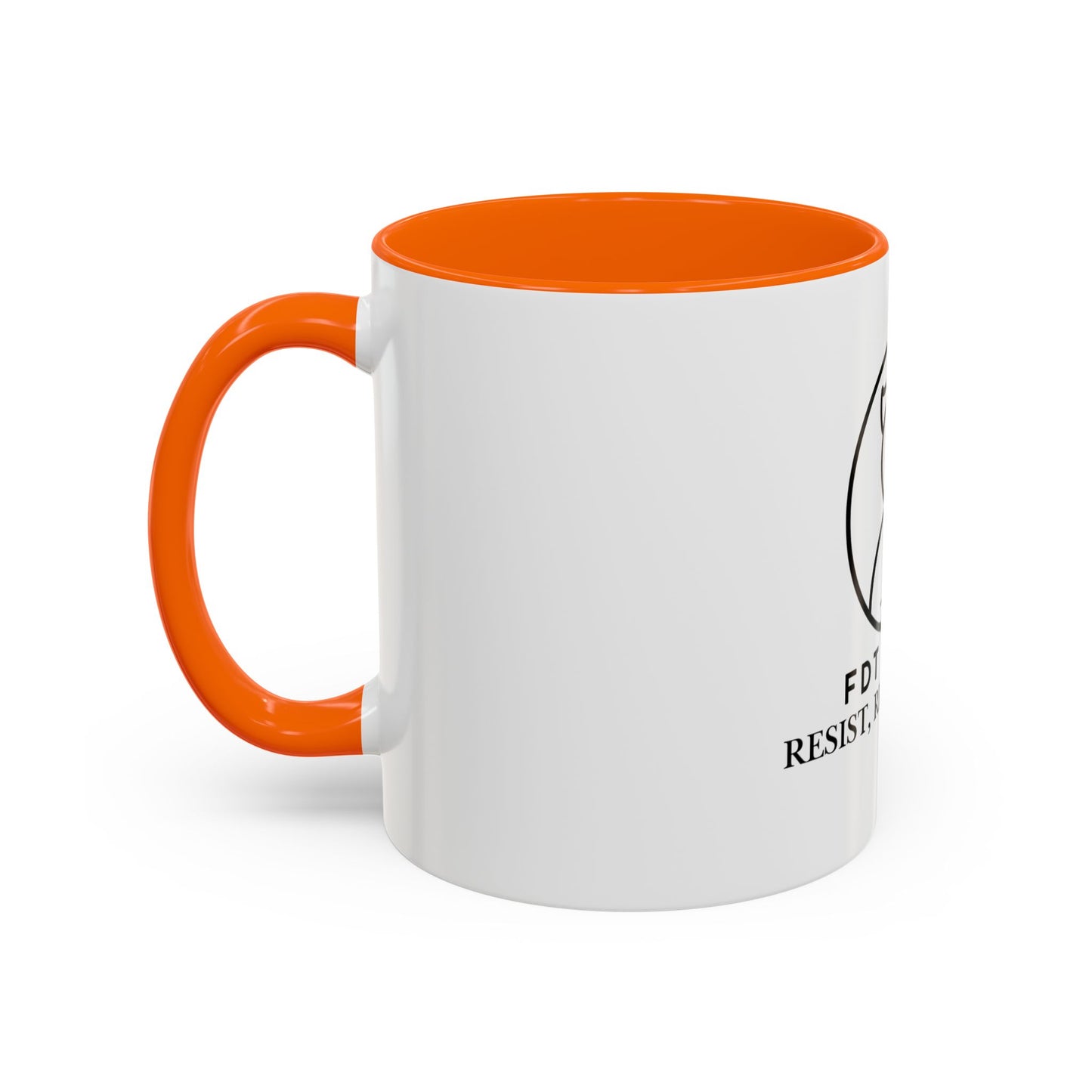 Inspirational Accent Coffee Mug - Resist, Rinse, Repeat (11oz & 15oz)