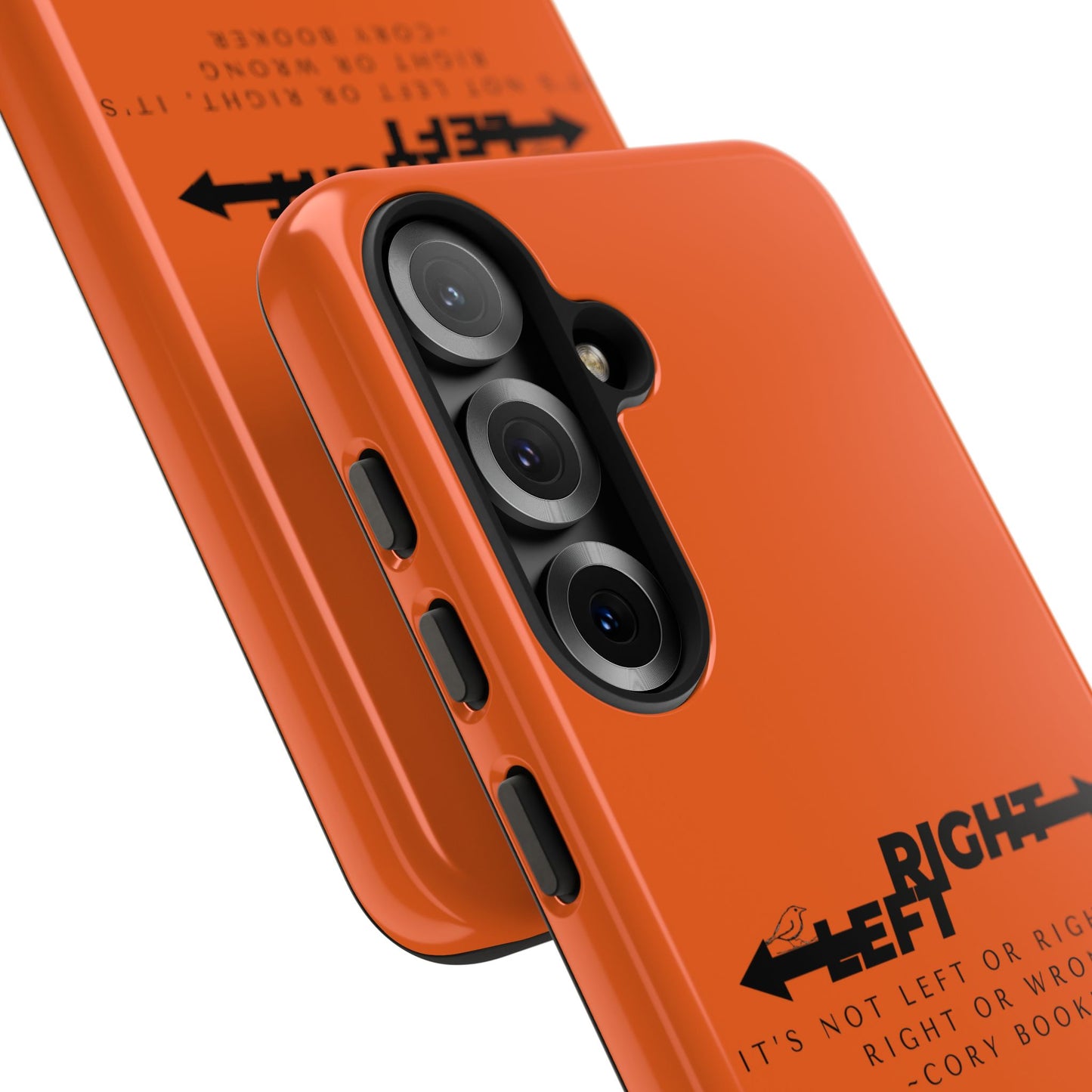Phone Case - Right or Wrong Quote by Cory Booker