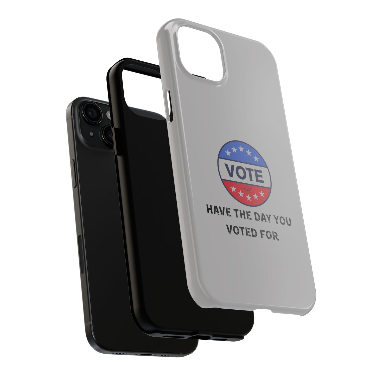 Vote-Themed Tough Phone Case | Stylish & Durable | Perfect for a Subtle polite message.