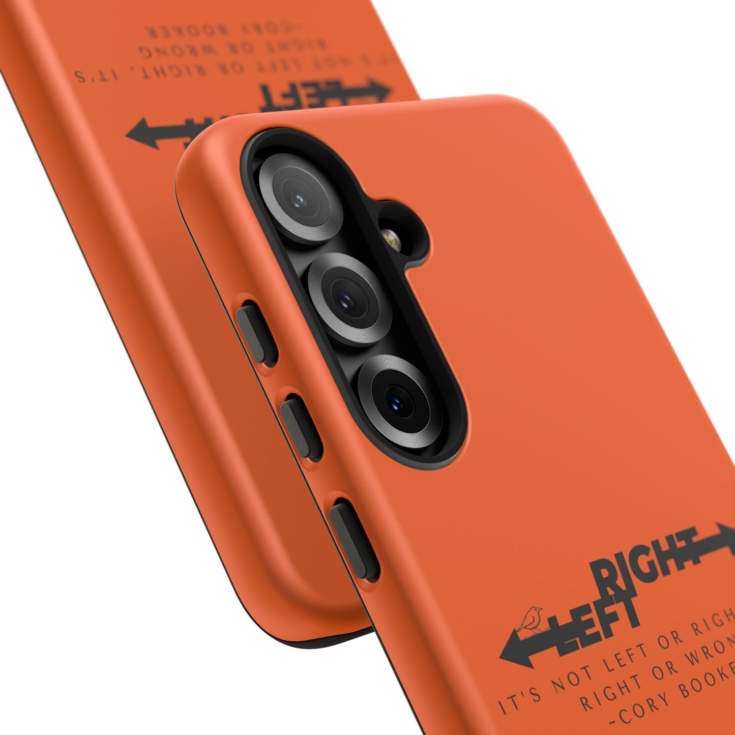 Phone Case - Right or Wrong Quote by Cory Booker