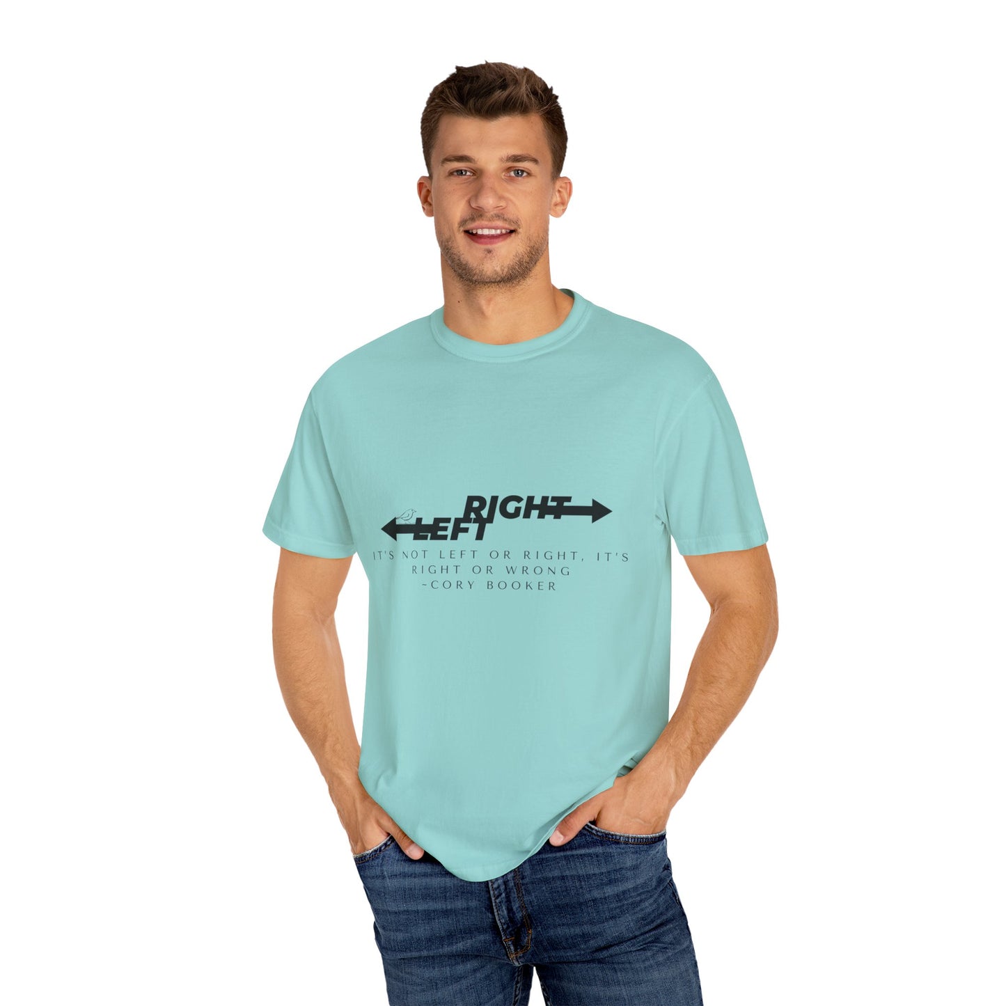 T-Shirt - "It's Not Left or Right, It's Right or Wrong"