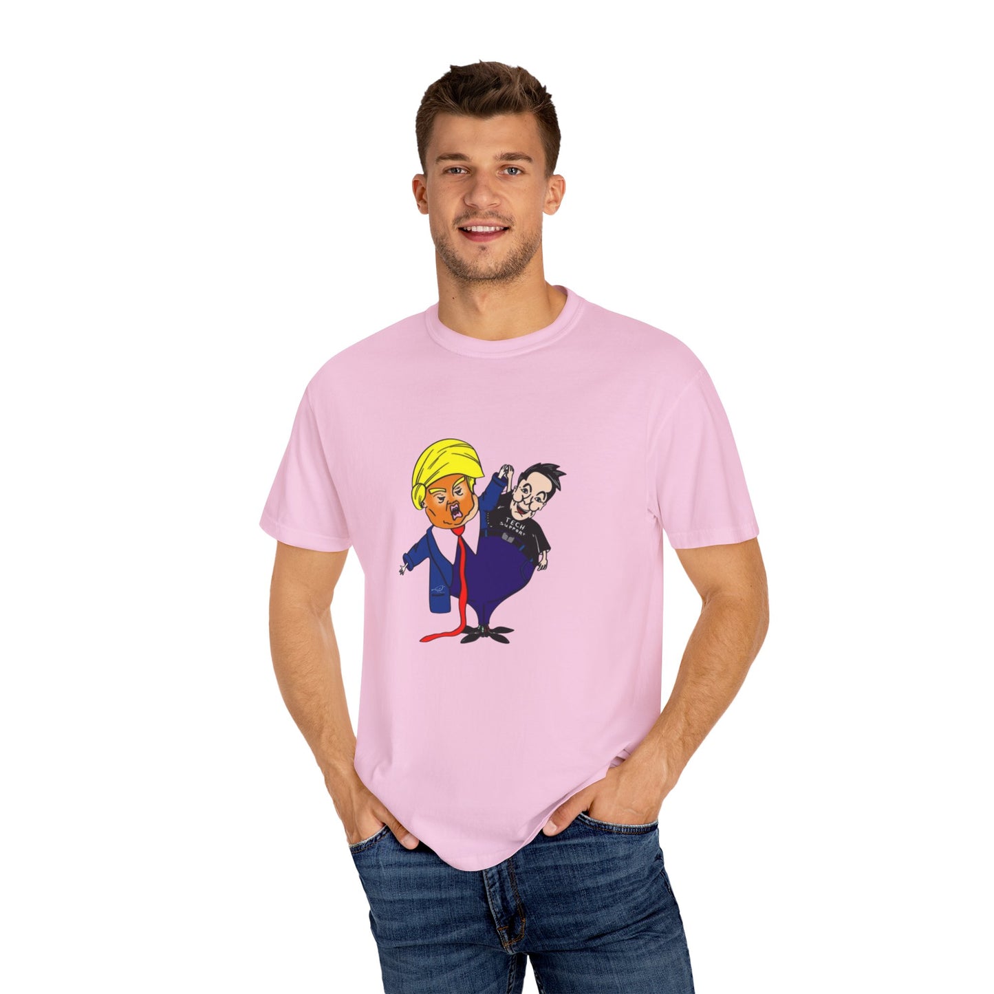 T-Shirt | Cartoon Style for Political Humor Lovers