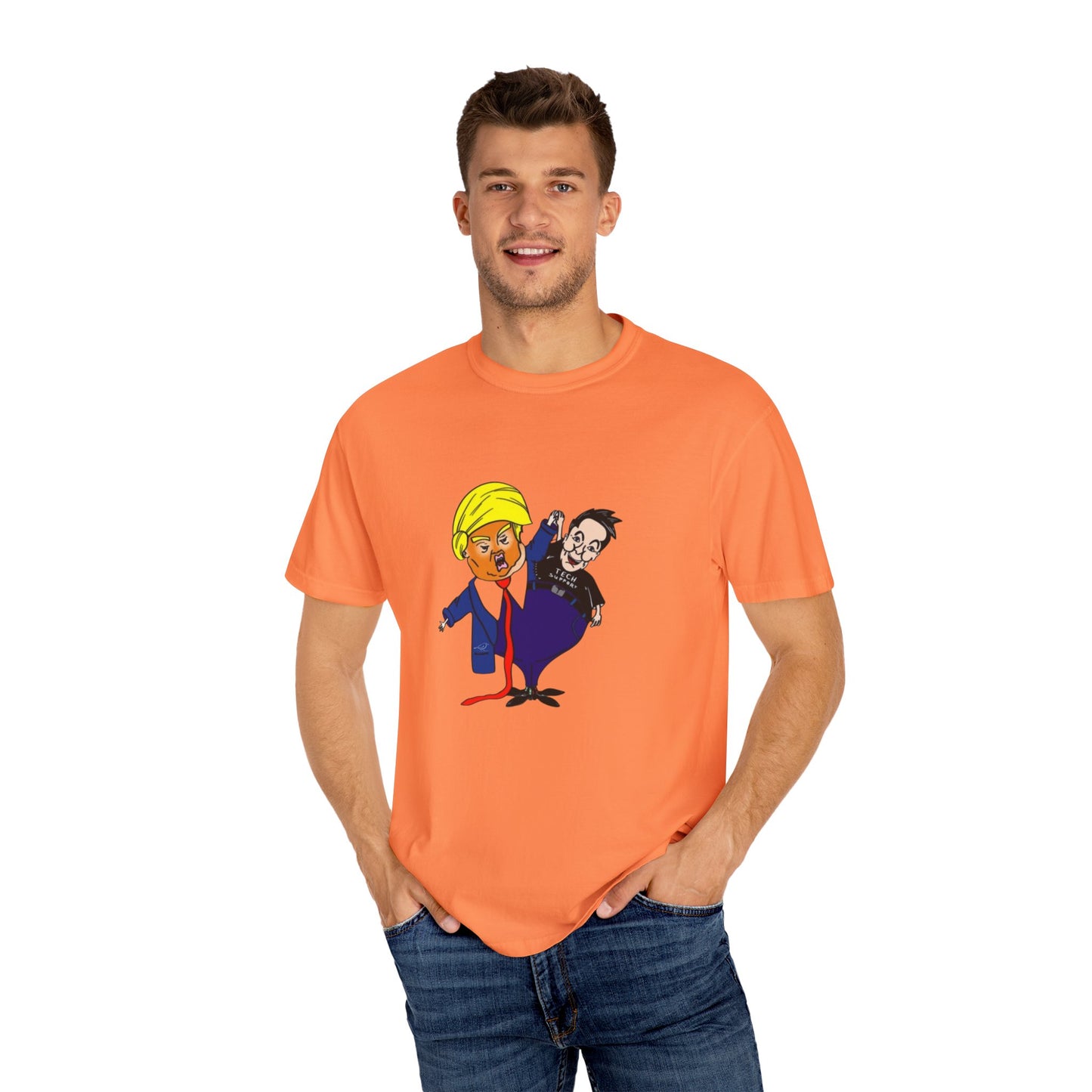 T-Shirt | Cartoon Style for Political Humor Lovers