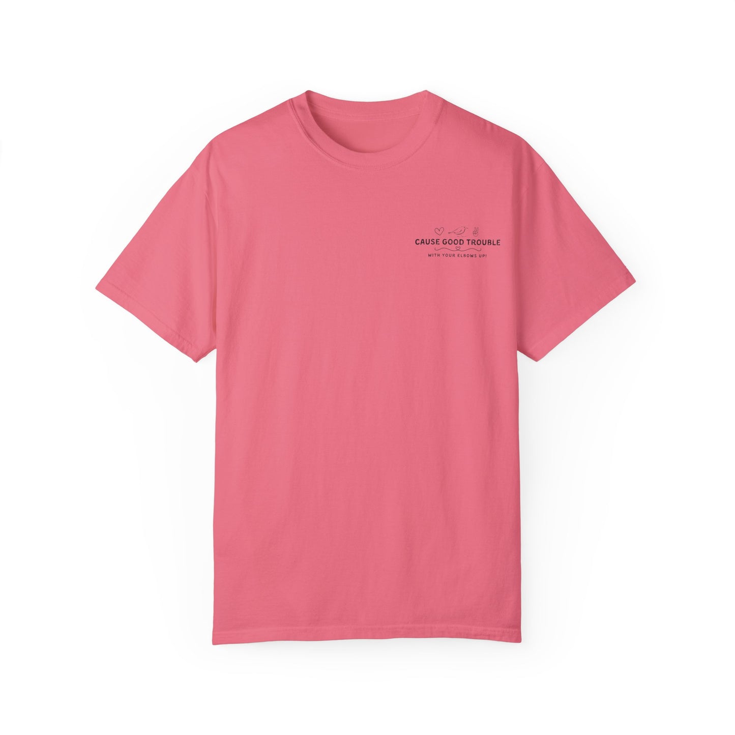T-Shirt – "Cause Good Trouble" & Harvard Graphic