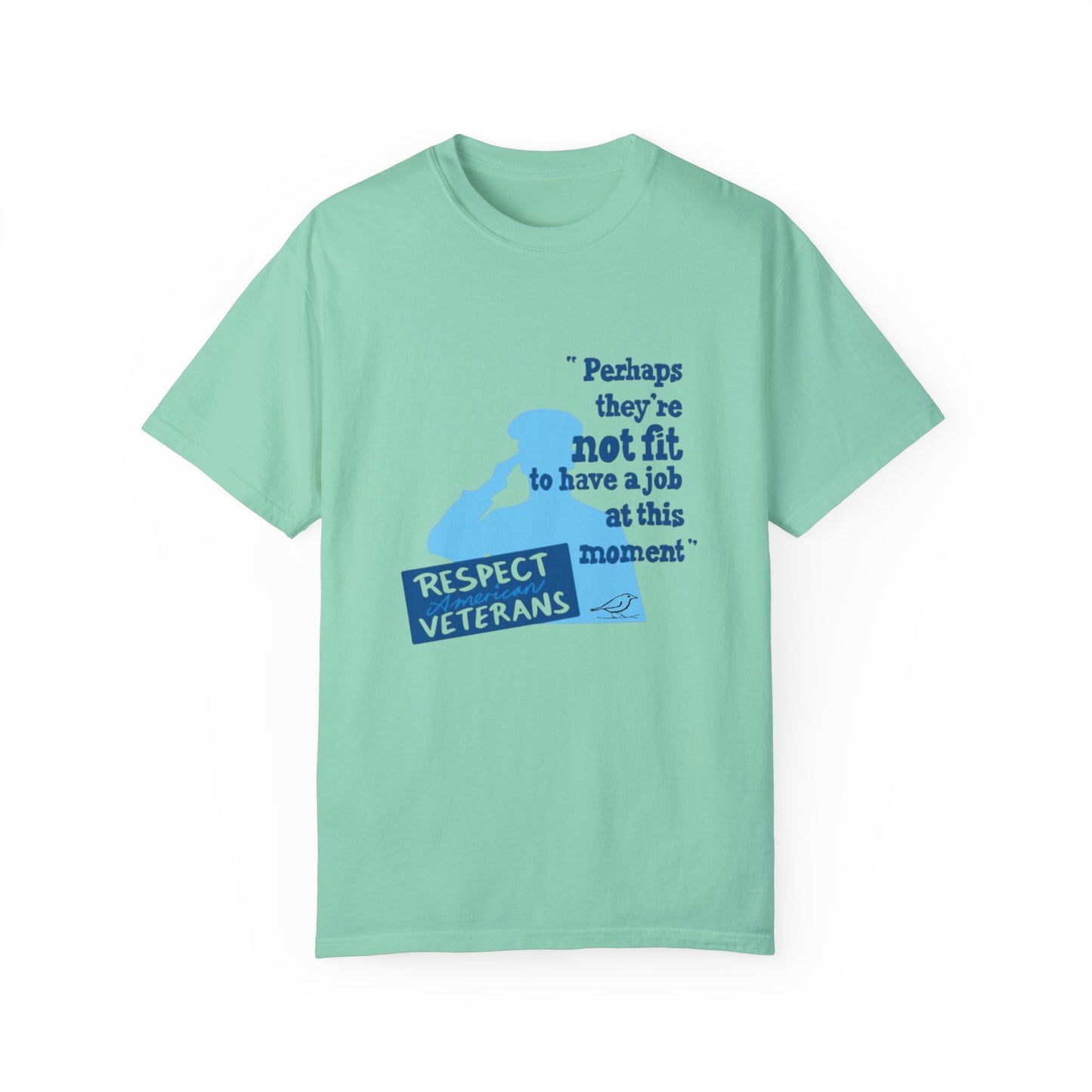 T-Shirt - Unisex Garment-Dyed Tee for Patriotic Support