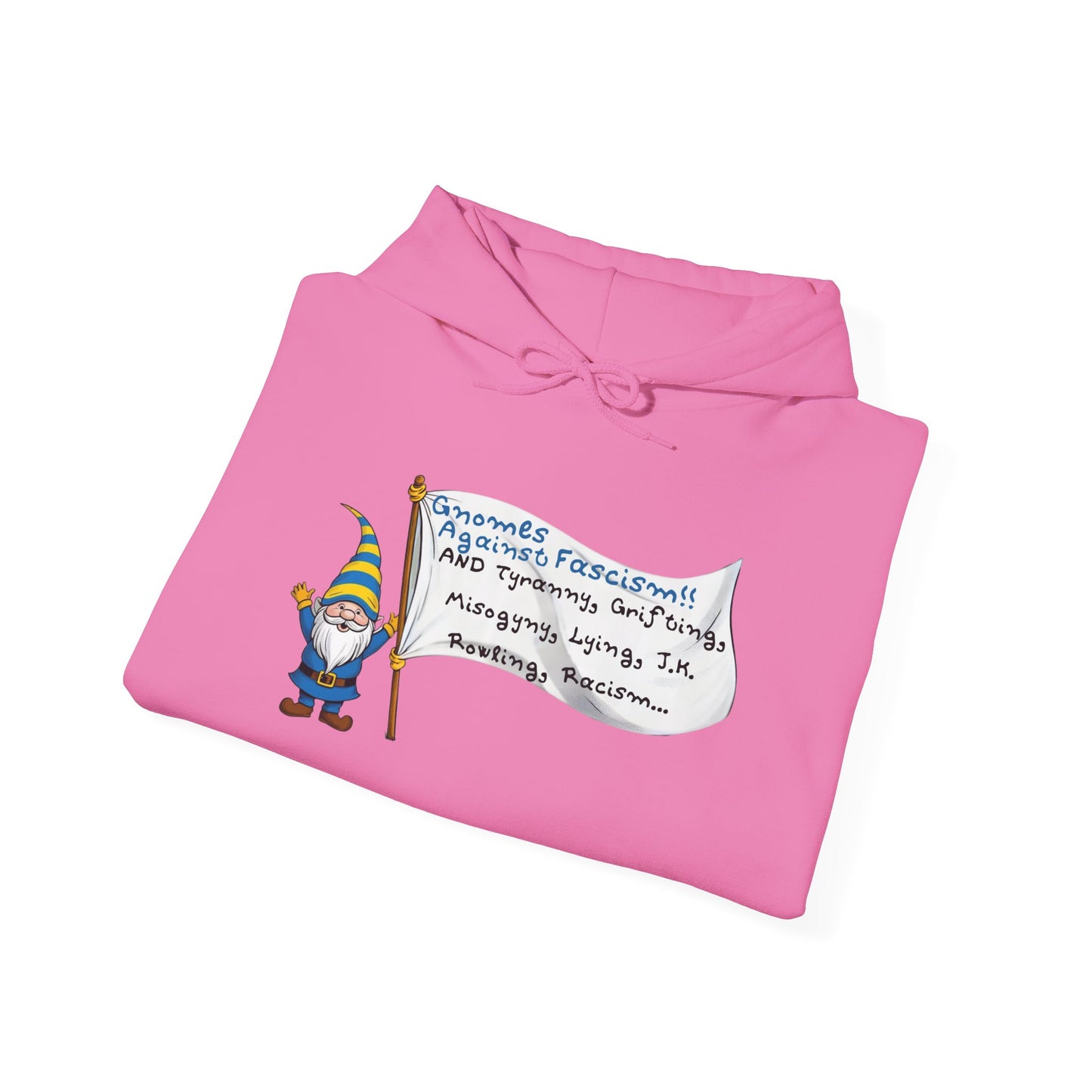 Gnomes Against Fascism, And... Unisex Heavy Blend™ Hooded Sweatshirt