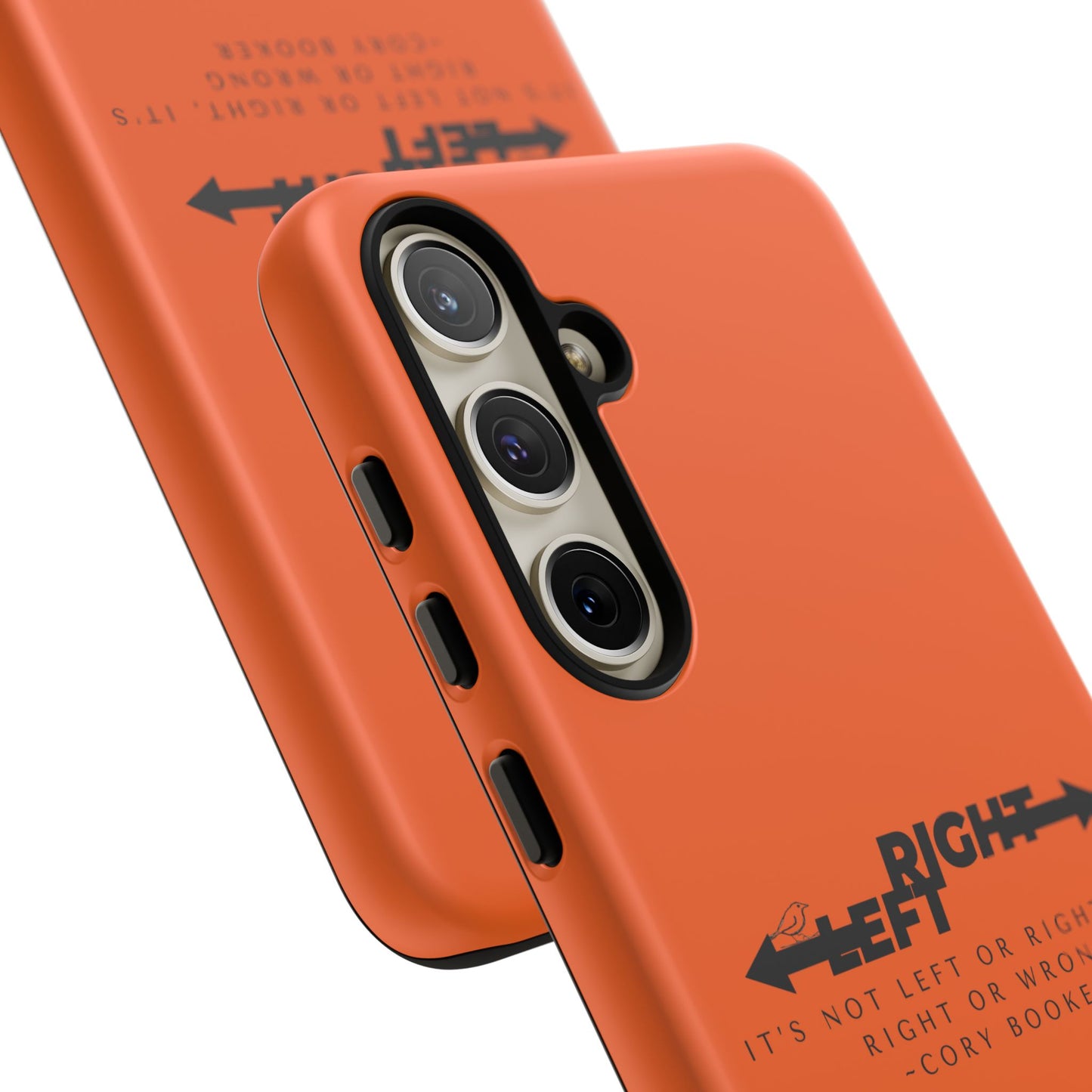 Phone Case - Right or Wrong Quote by Cory Booker