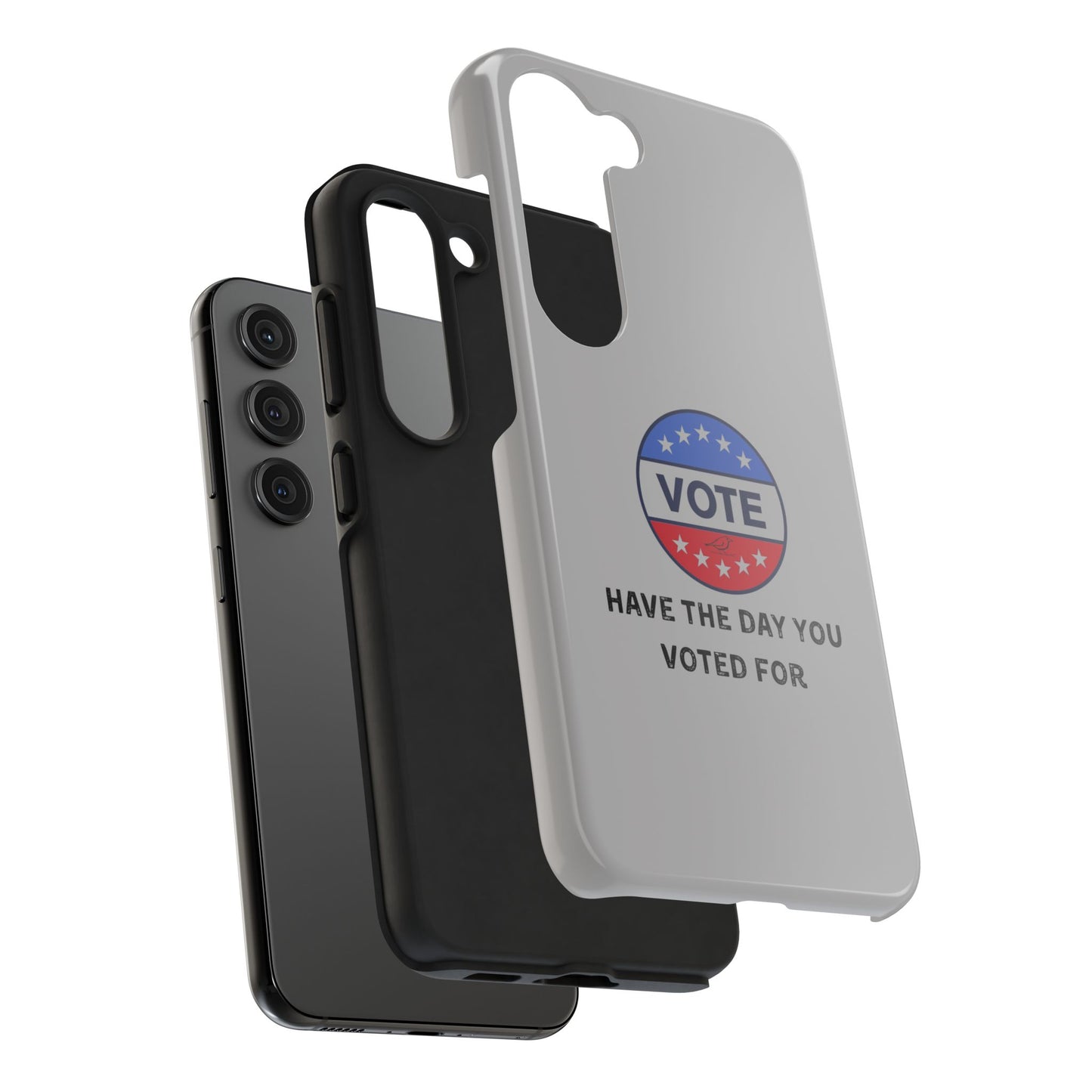 Vote-Themed Tough Phone Case | Stylish & Durable | Perfect for a Subtle polite message.