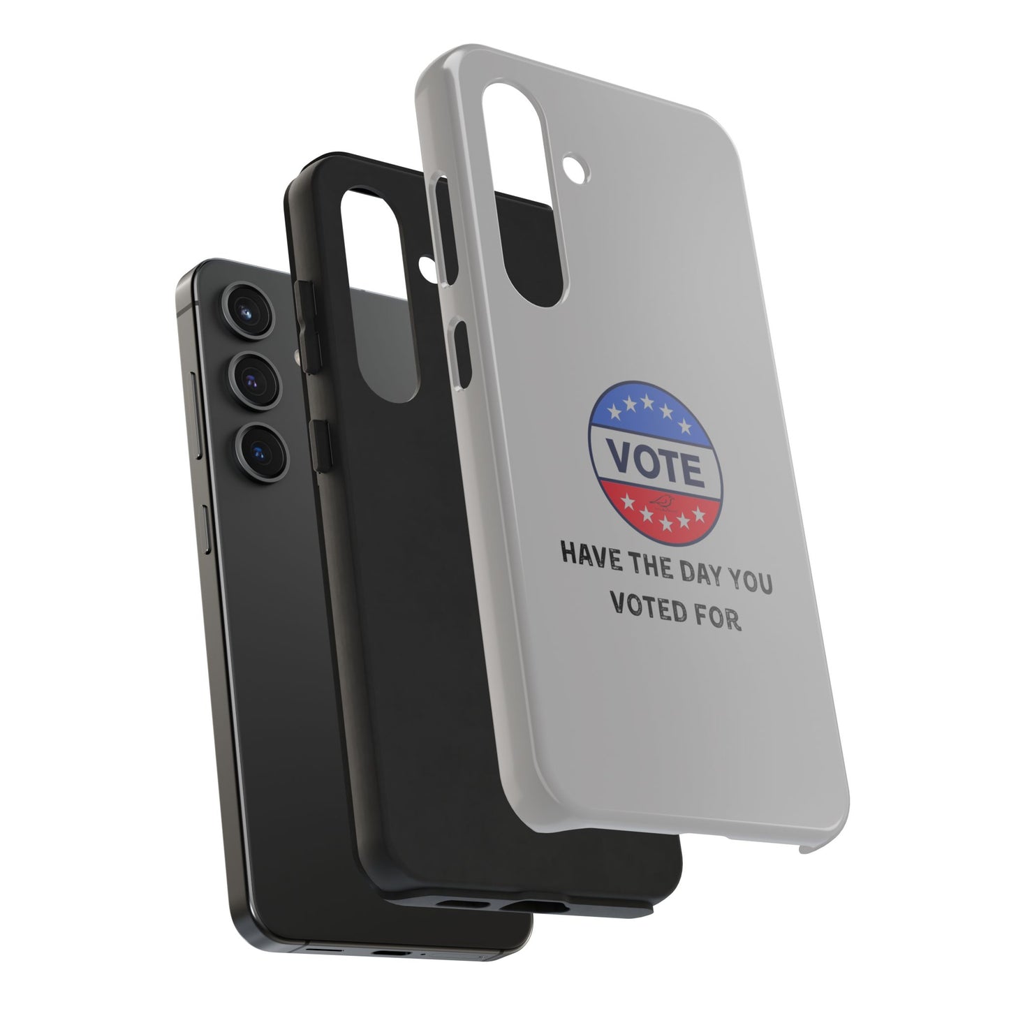 Vote-Themed Tough Phone Case | Stylish & Durable | Perfect for a Subtle polite message.