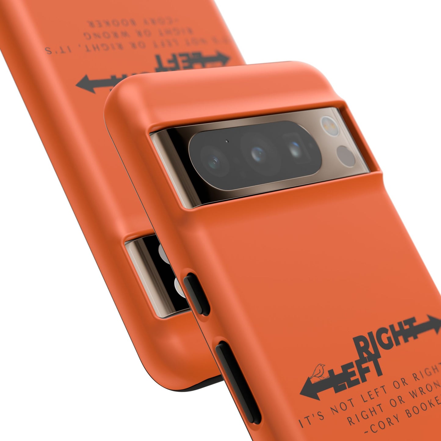 Phone Case - Right or Wrong Quote by Cory Booker