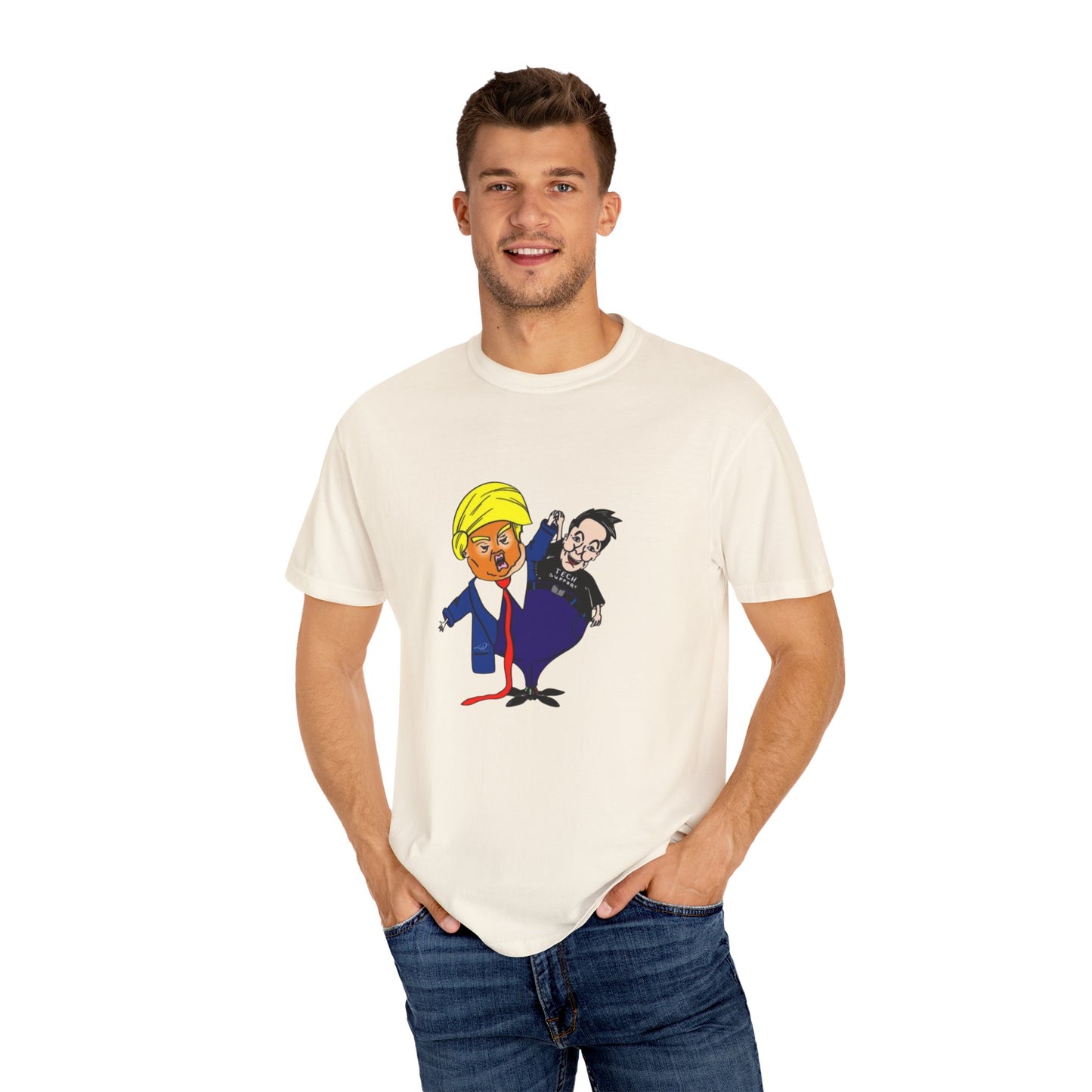T-Shirt | Cartoon Style for Political Humor Lovers