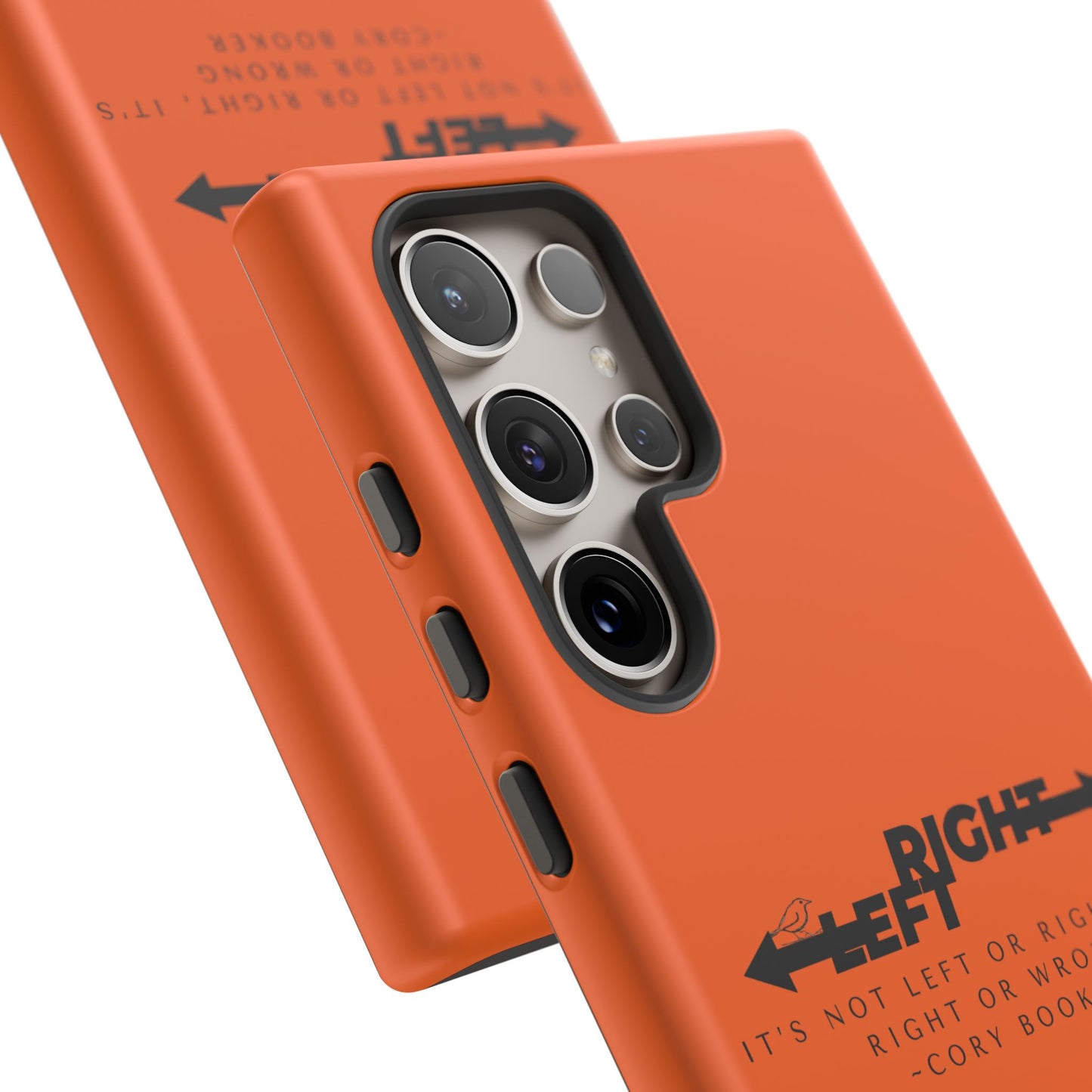 Phone Case - Right or Wrong Quote by Cory Booker