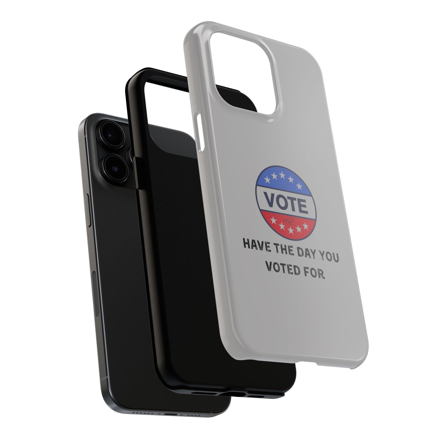 Vote-Themed Tough Phone Case | Stylish & Durable | Perfect for a Subtle polite message.
