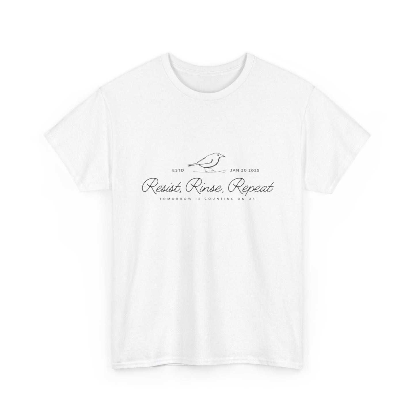 Resist Rinse Repeat Logo Tee